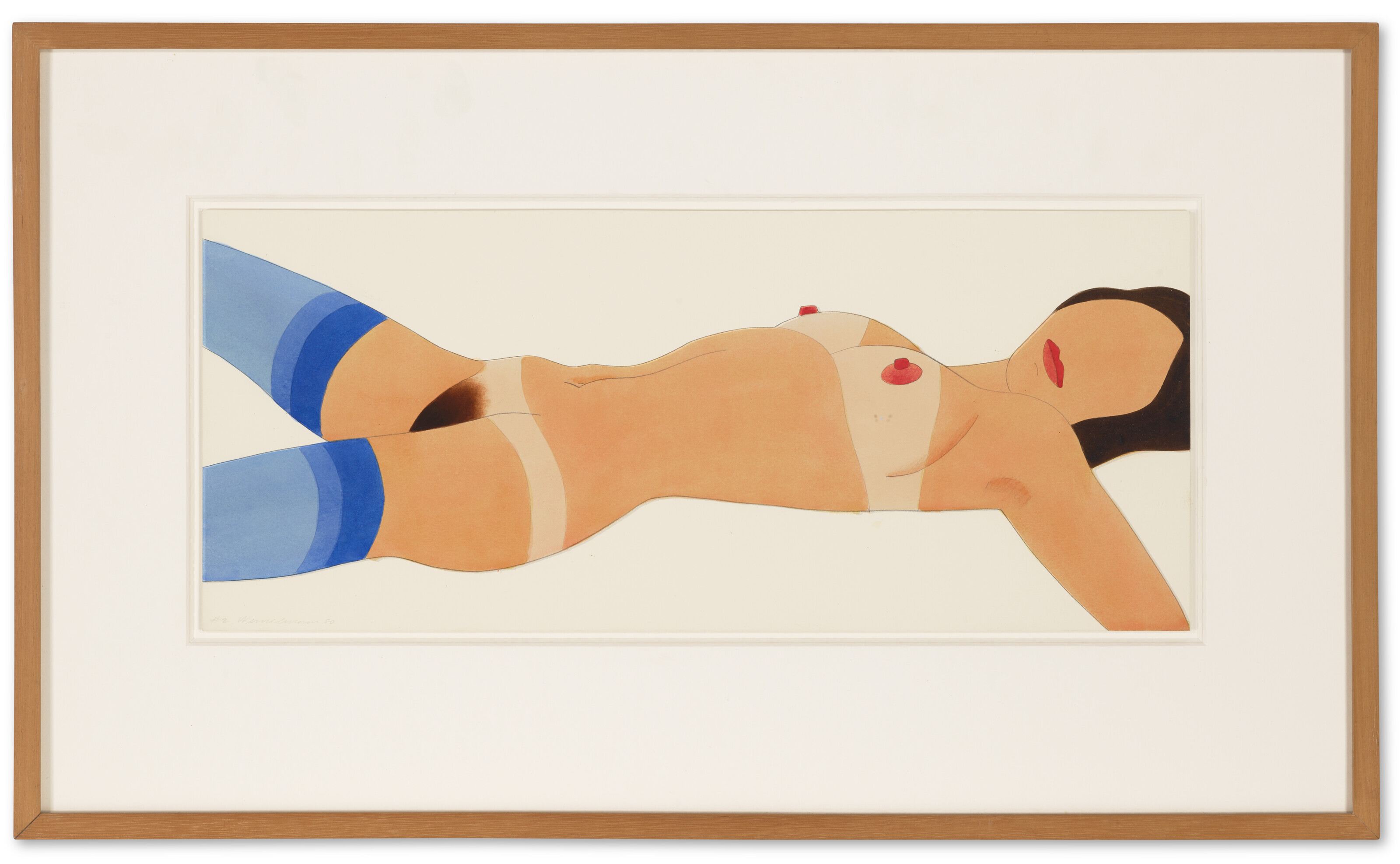 Tom Wesselmann — Обнаженная в чулках, изображение 2
