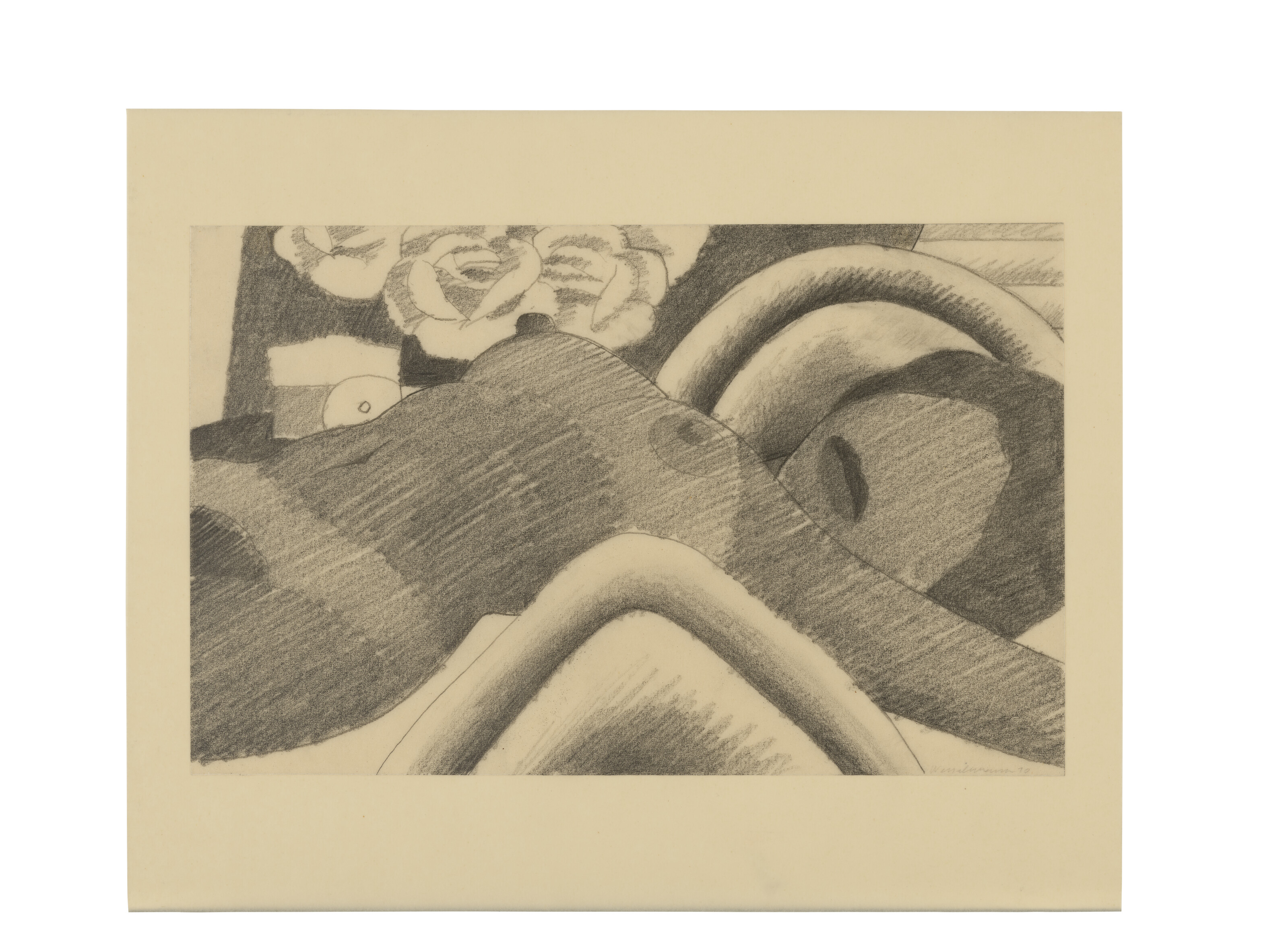 Tom Wesselmann — Рисунок для большой коричневой обнаженной натуры, изображение 2