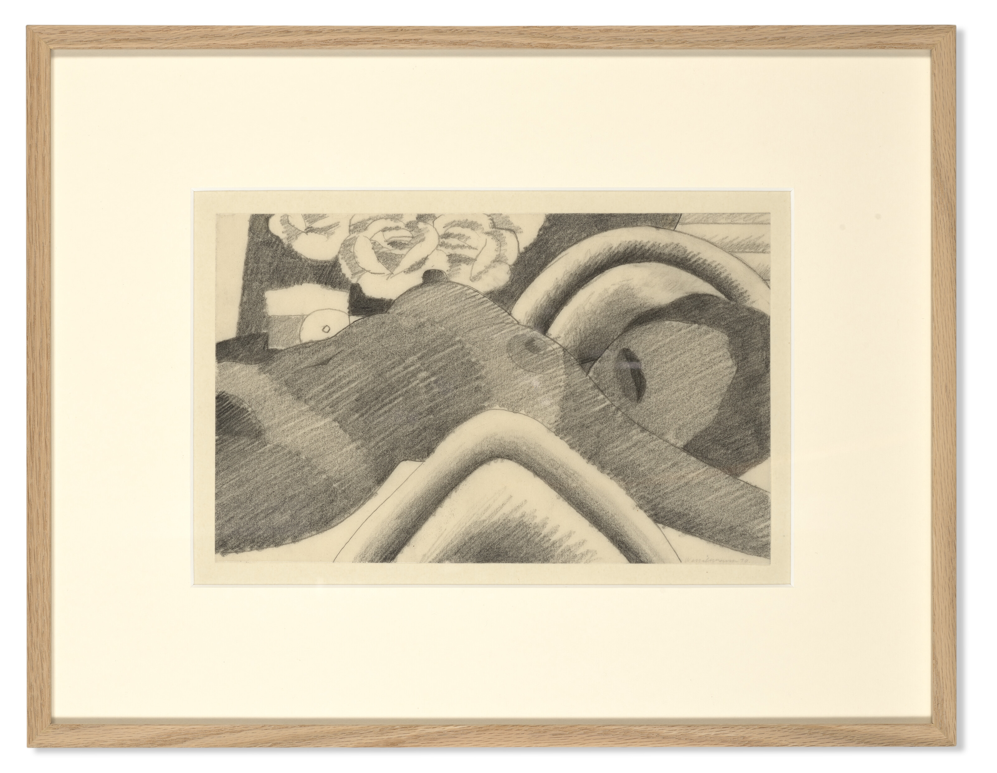 Tom Wesselmann — Рисунок для большой коричневой обнаженной натуры, изображение 4