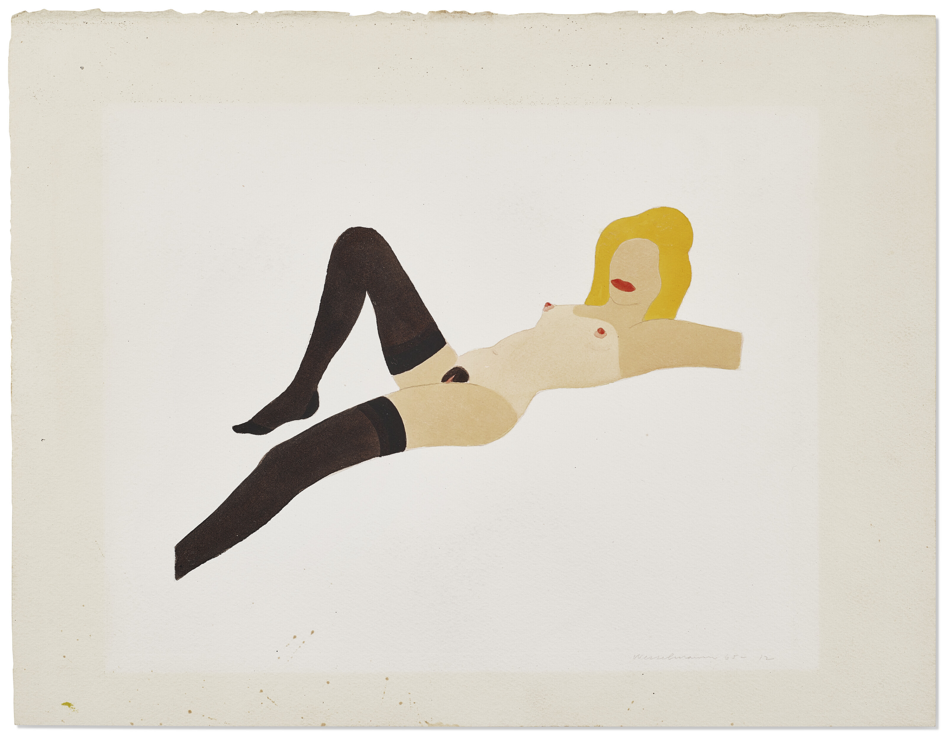 Tom Wesselmann — Рельефный обнаженный цвет №1, изображение 3