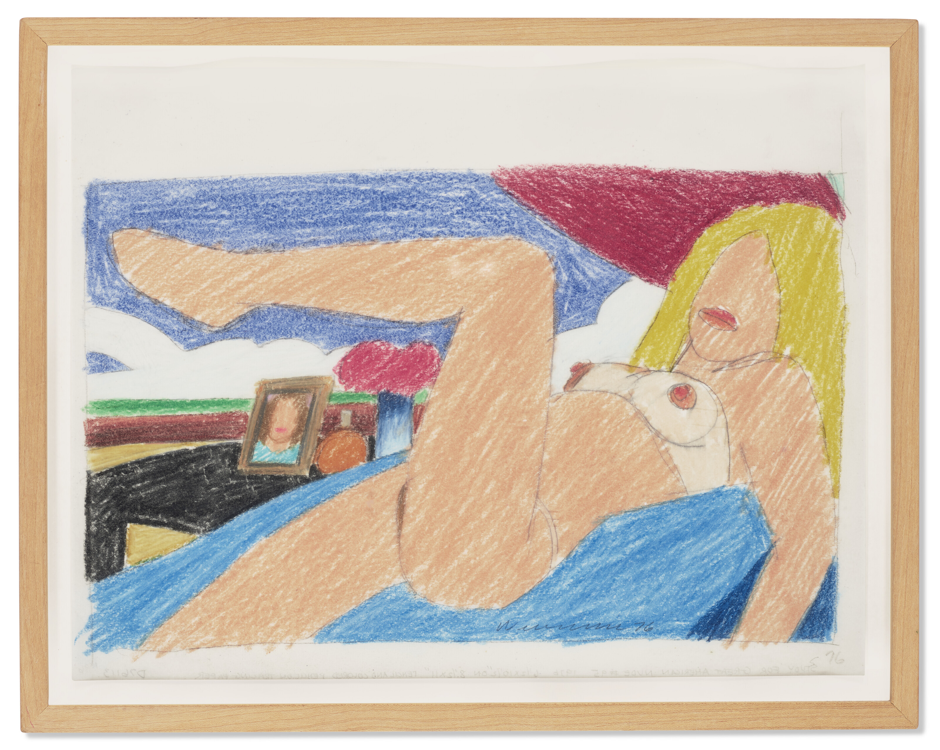 Tom Wesselmann — Этюд для Великой американской обнаженной натуры №95, изображение 2