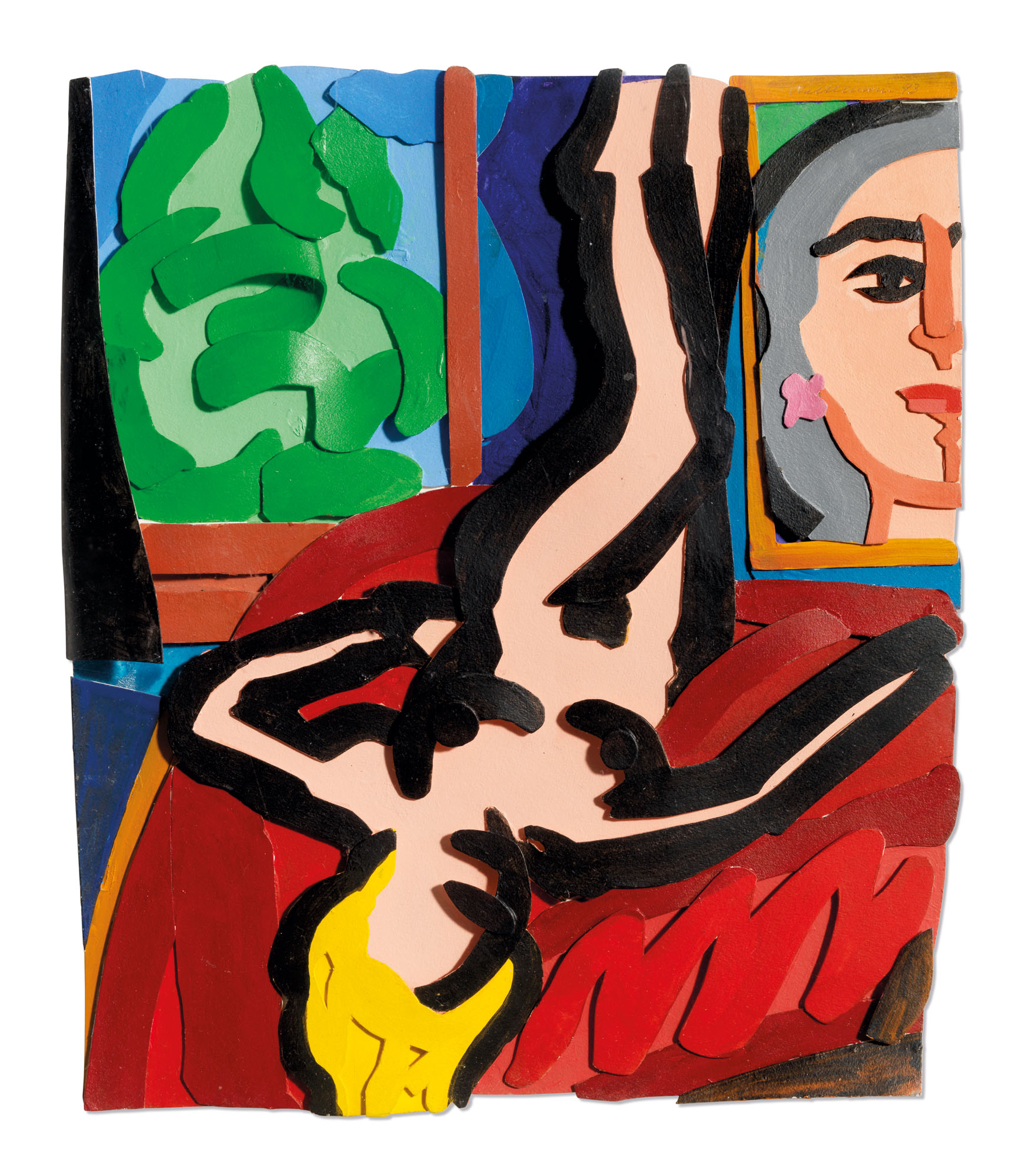Tom Wesselmann — Макет для обнаженной натуры с изображением Пикассо, изображение 2
