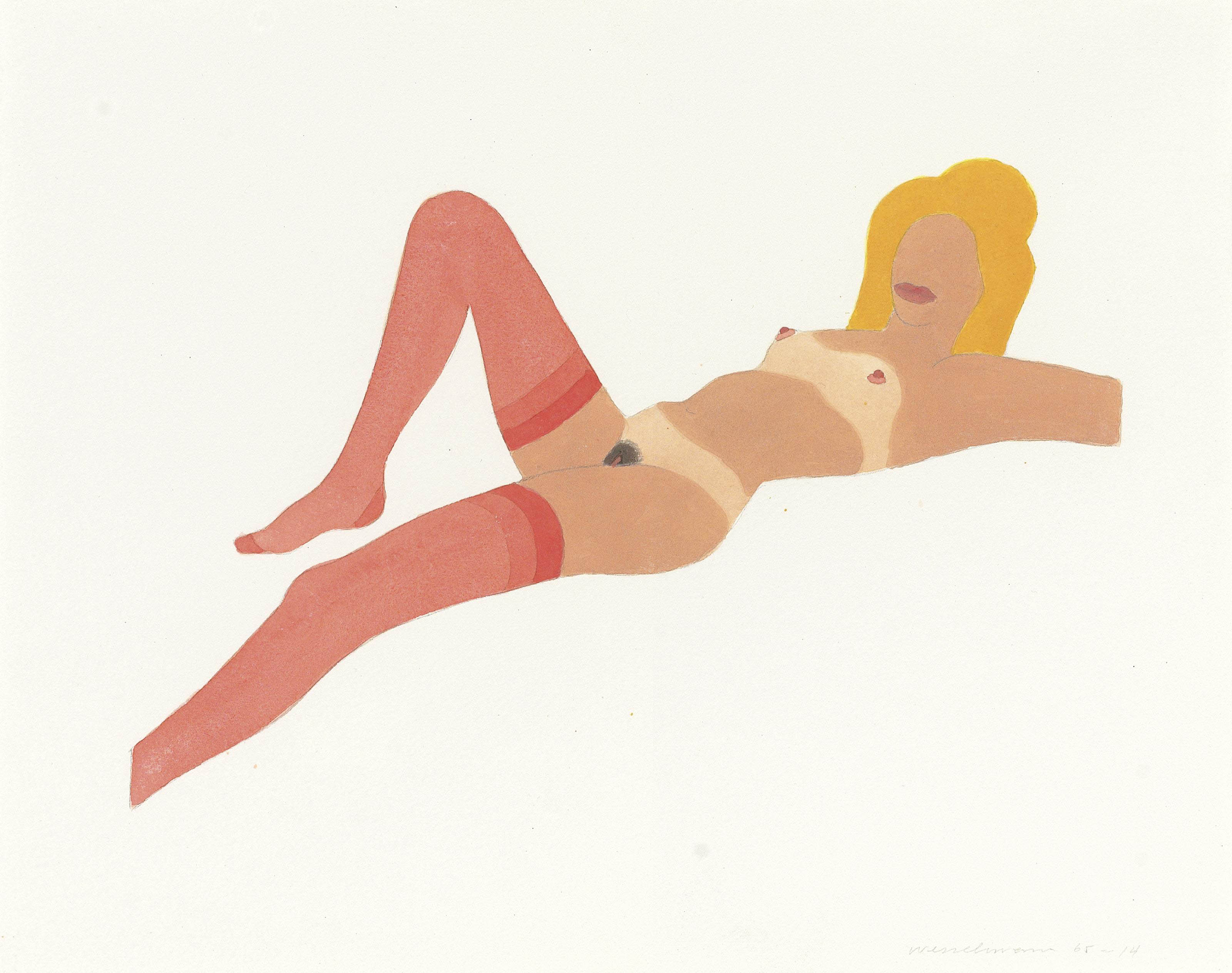 Tom Wesselmann — Рельефная обнаженная натура
