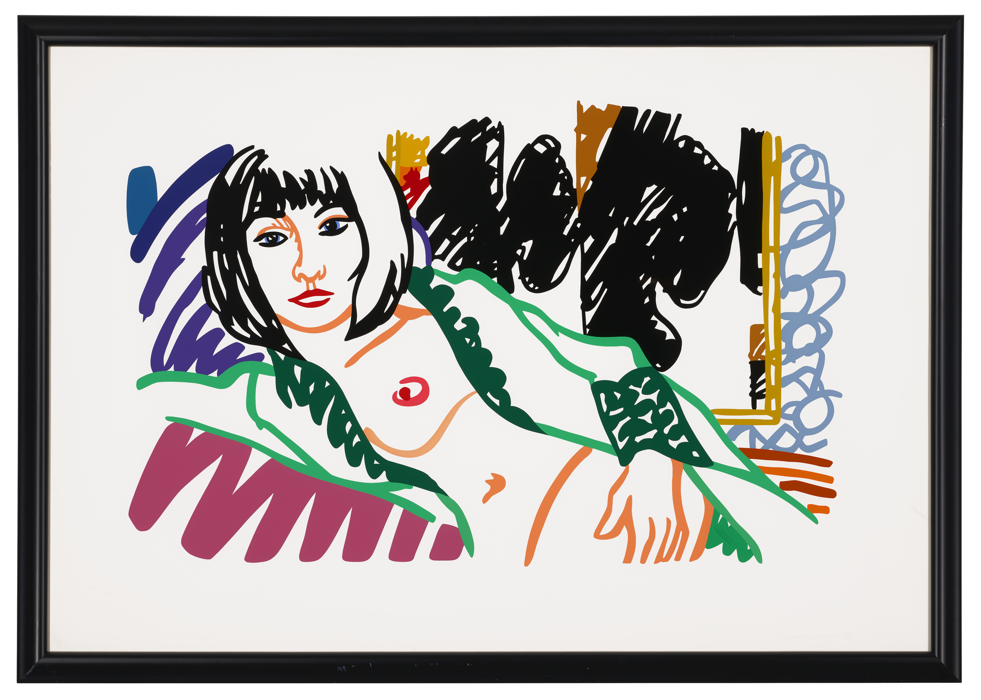 Tom Wesselmann — Моника в халате с Мазервеллом, изображение 2