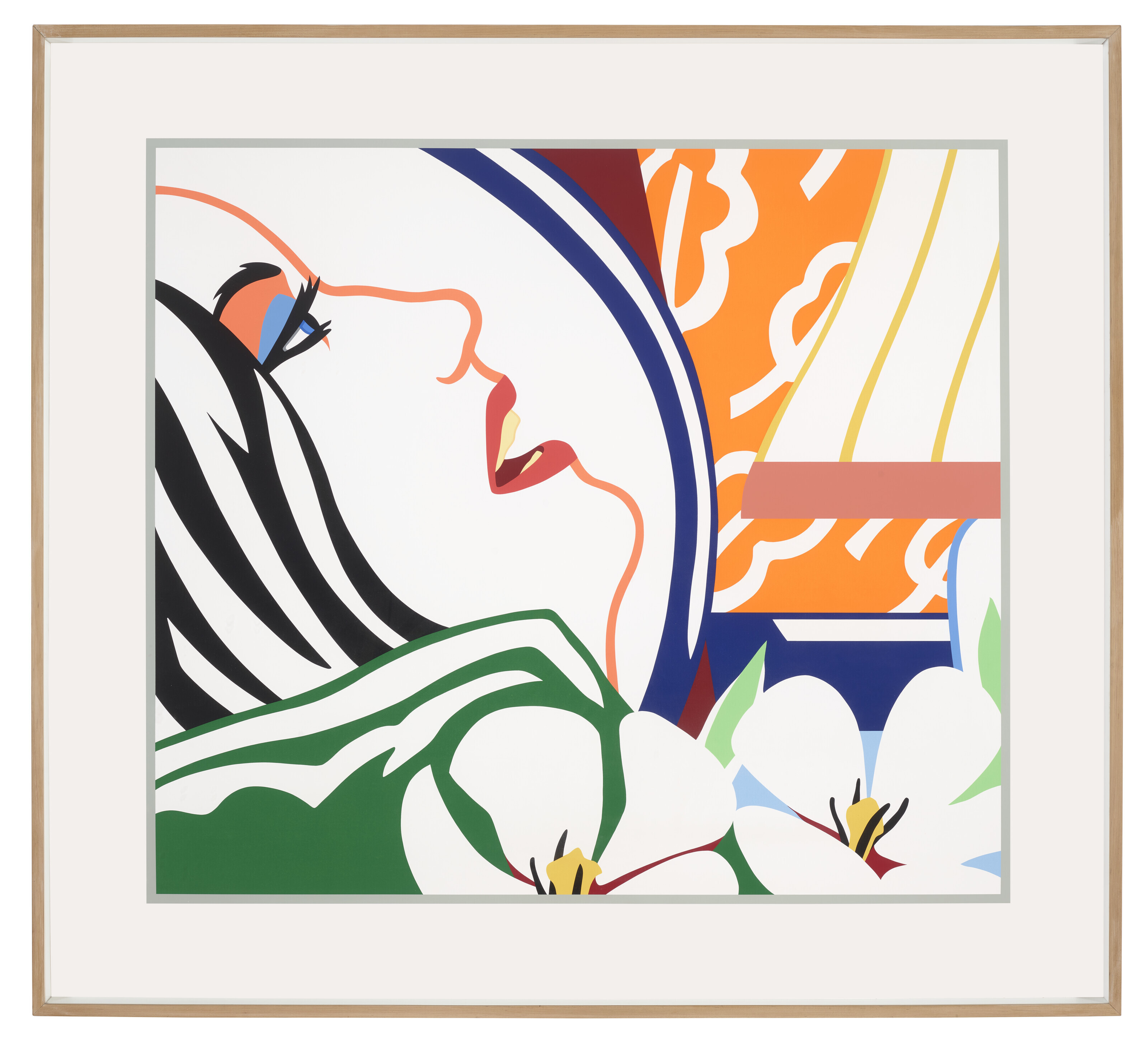 Tom Wesselmann — Стены спальни оклеены оранжевыми обоями, изображение 2