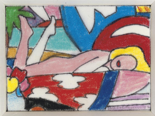 Tom Wesselmann — Этюд для обнаженного заката (две ноги вверх)