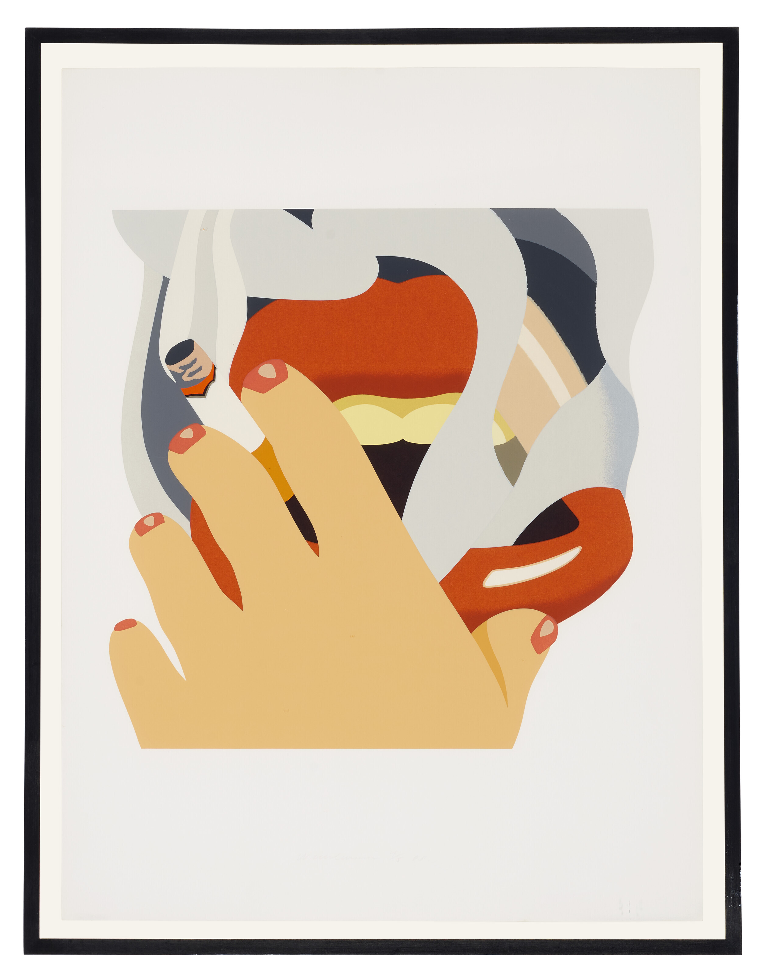 Tom Wesselmann — Курильщик с портрета американца, изображение 2