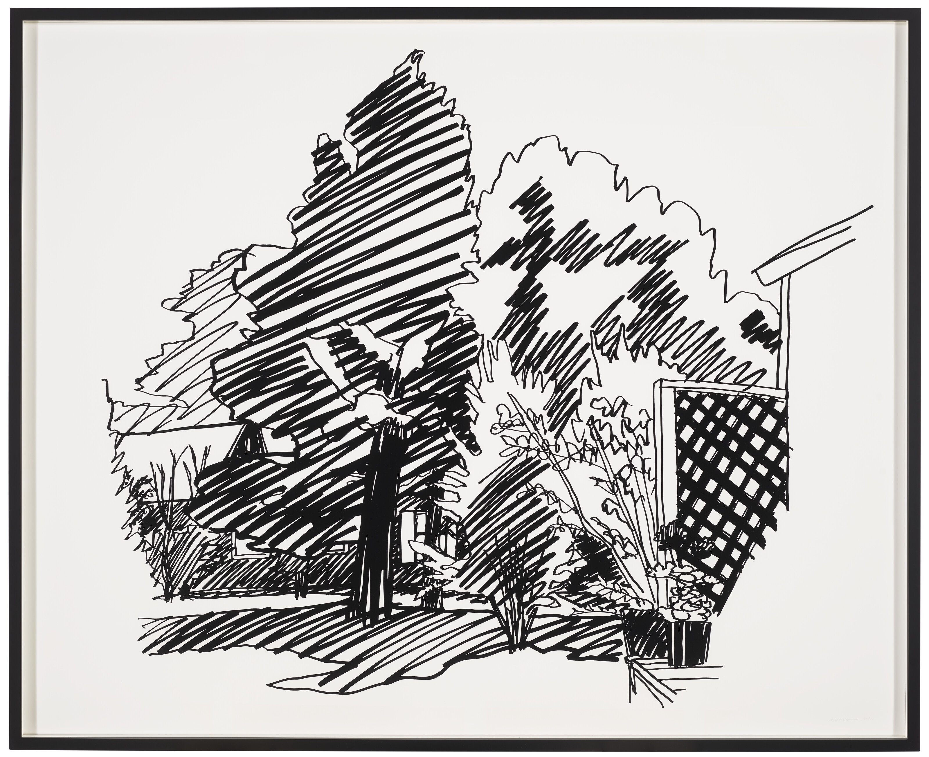 Tom Wesselmann — Задний двор Джинни, Ист-Хэмптон, изображение 2