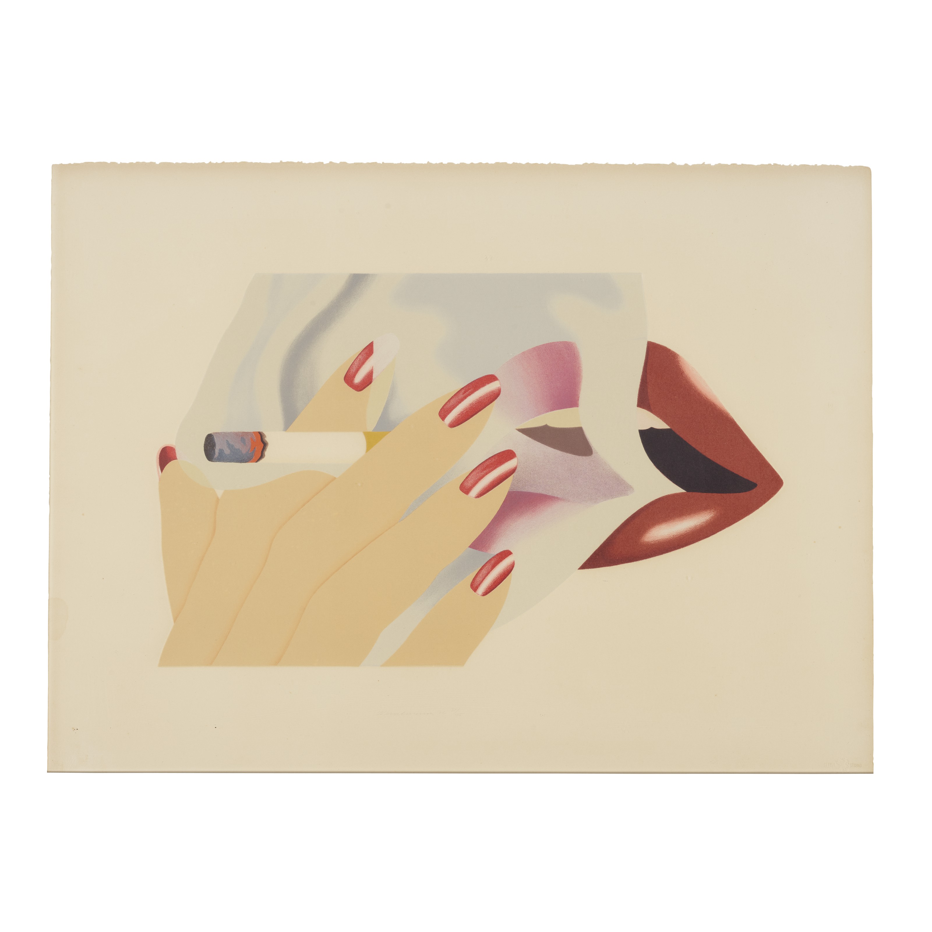 Tom Wesselmann — Курильщик