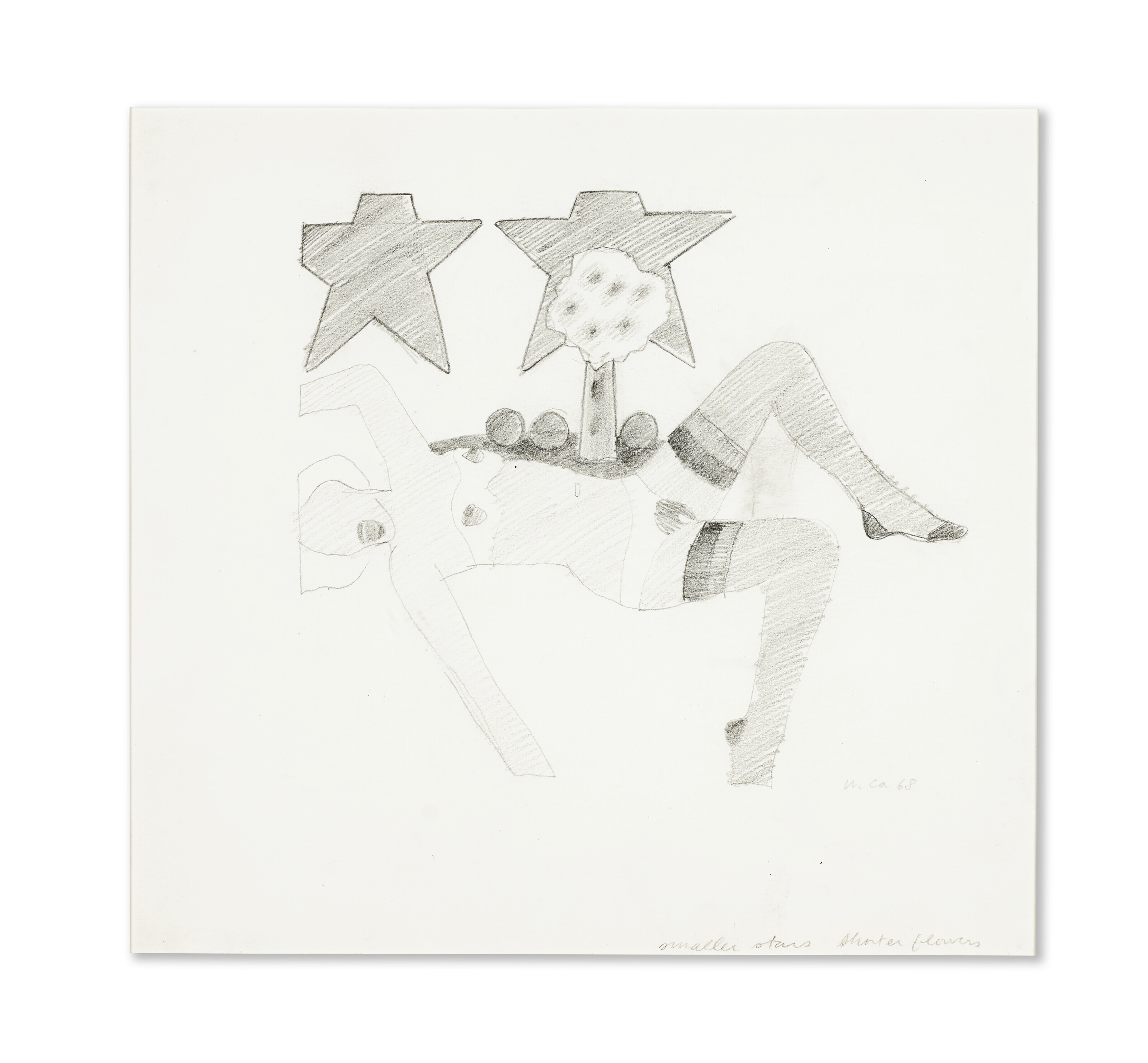 Tom Wesselmann — Рисунок для рельефного обнаженного тела