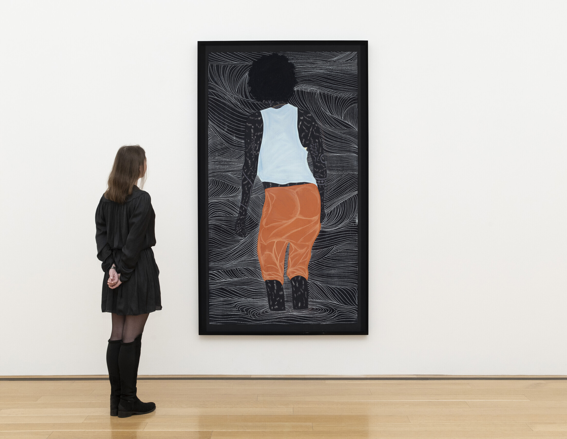 Toyin Ojih Odutola — Внутри этого темного канала (все, что ты мог видеть, - это то, что она могла тебе дать), изображение 2