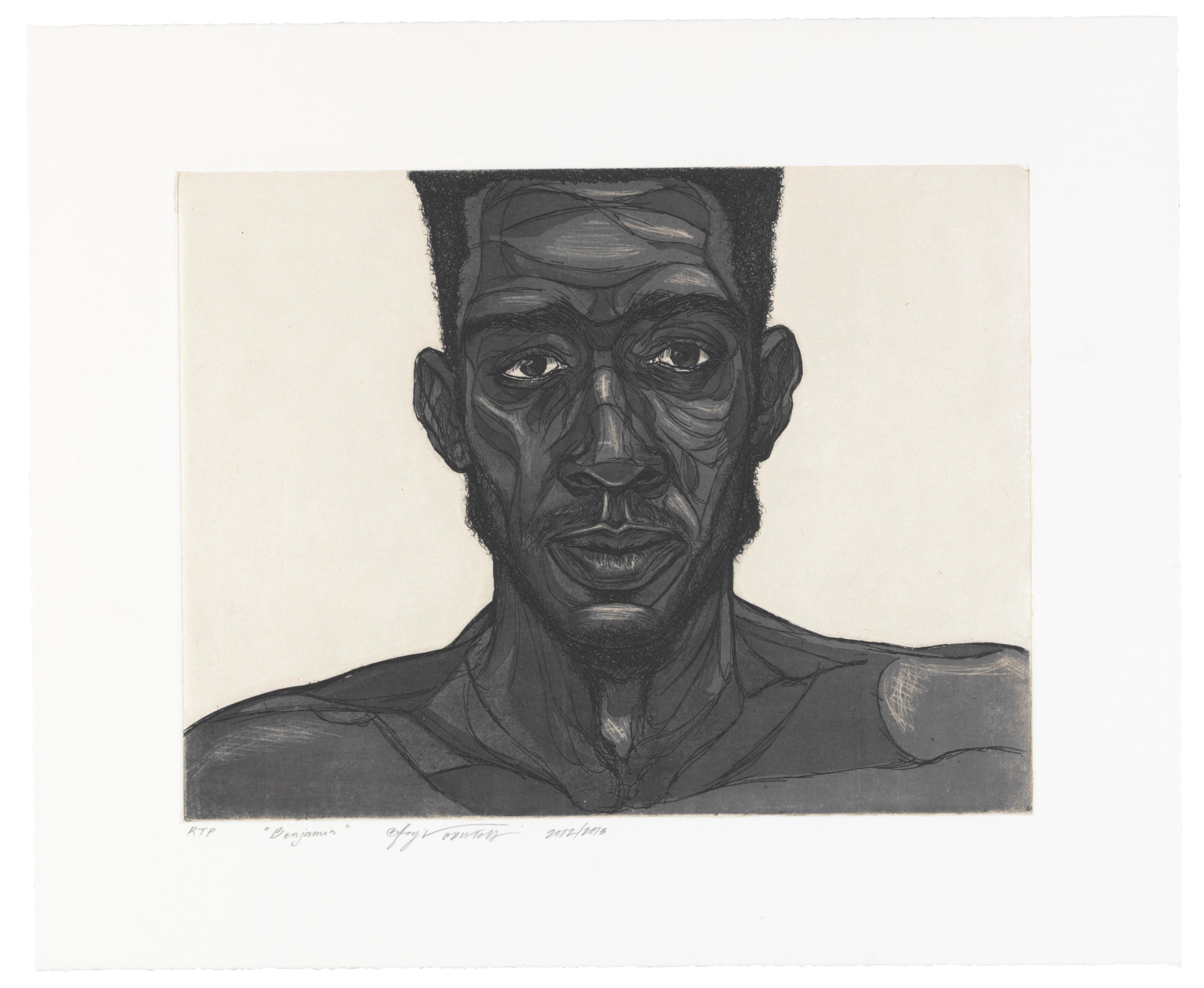 Toyin Ojih Odutola — Бенджамин