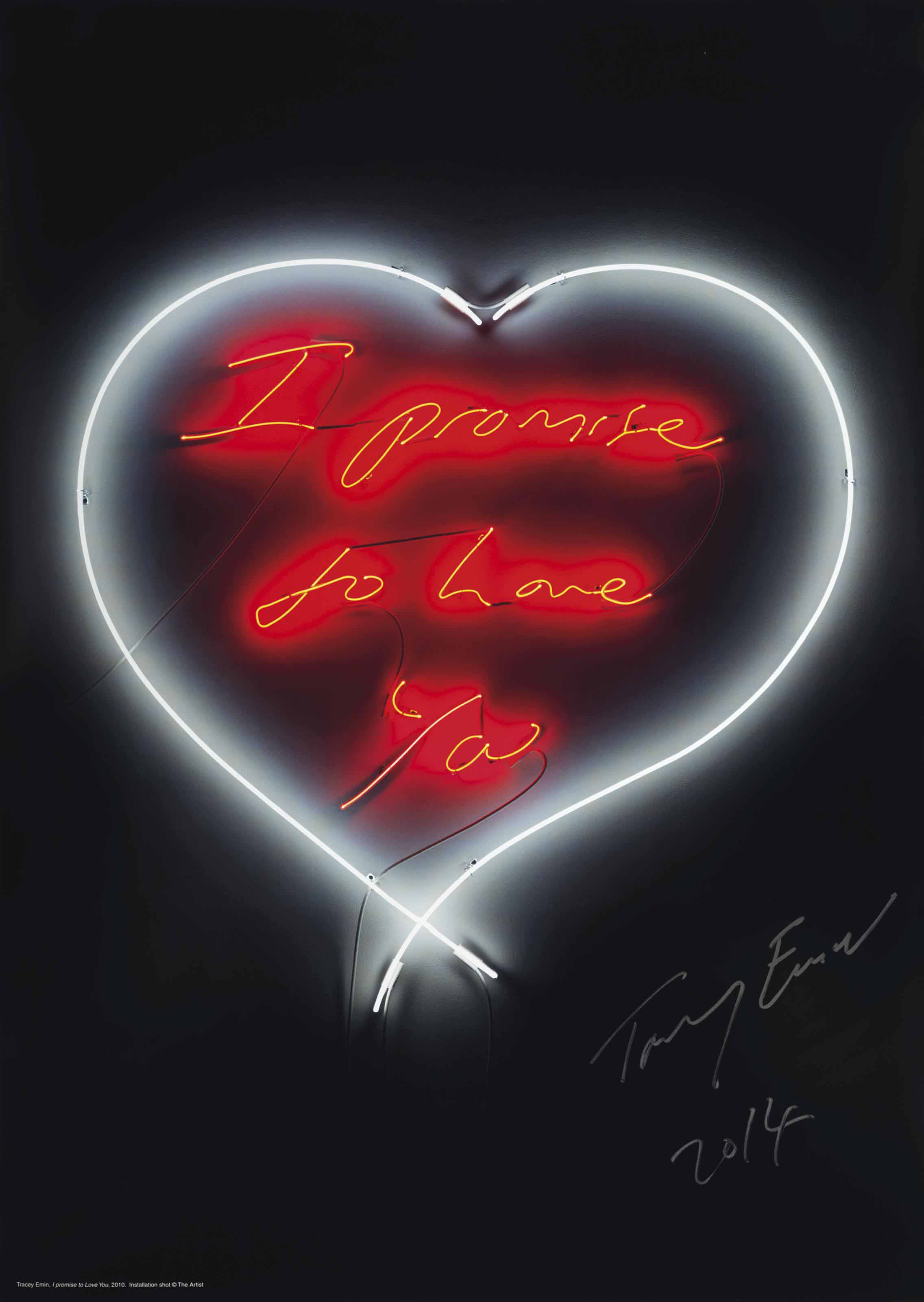 Tracey Emin — Я Обещаю Любить Тебя
