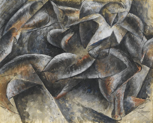 Umberto Boccioni — Студия на одного спортсмена