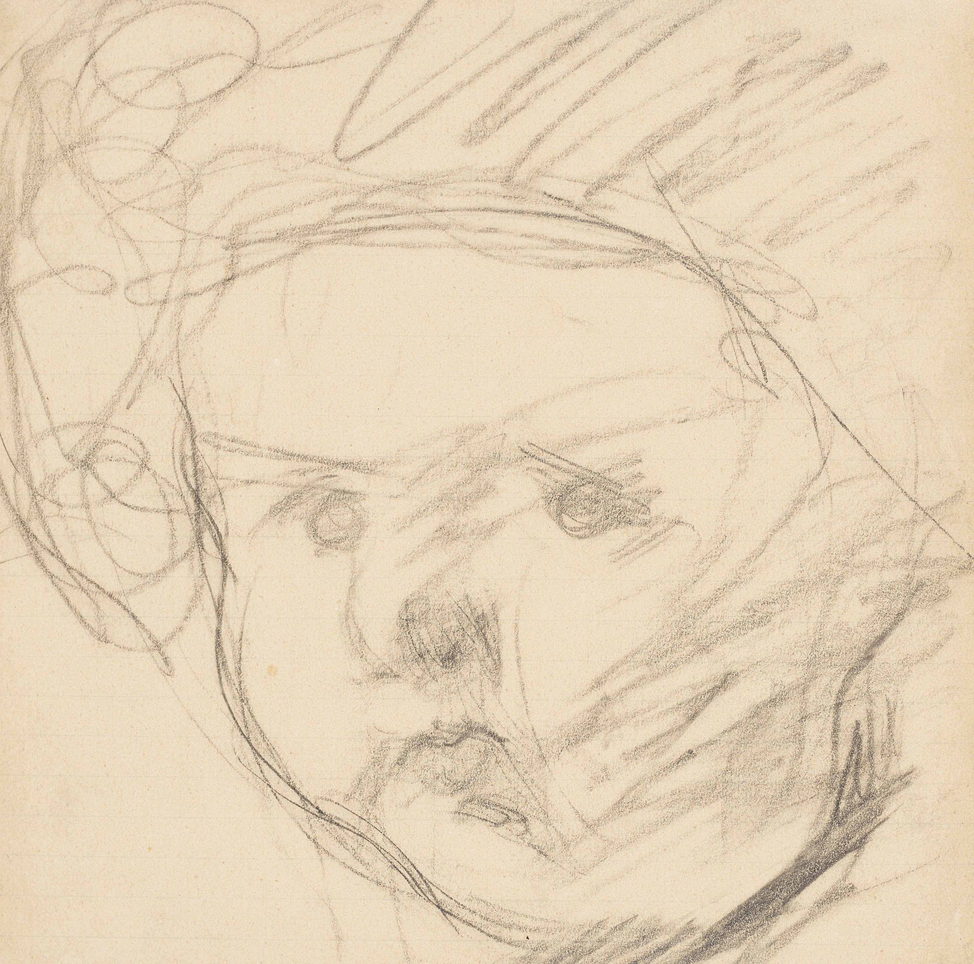 Umberto Boccioni — Бамбина дай капелли Риччи (Фьямметта Сарфатти)