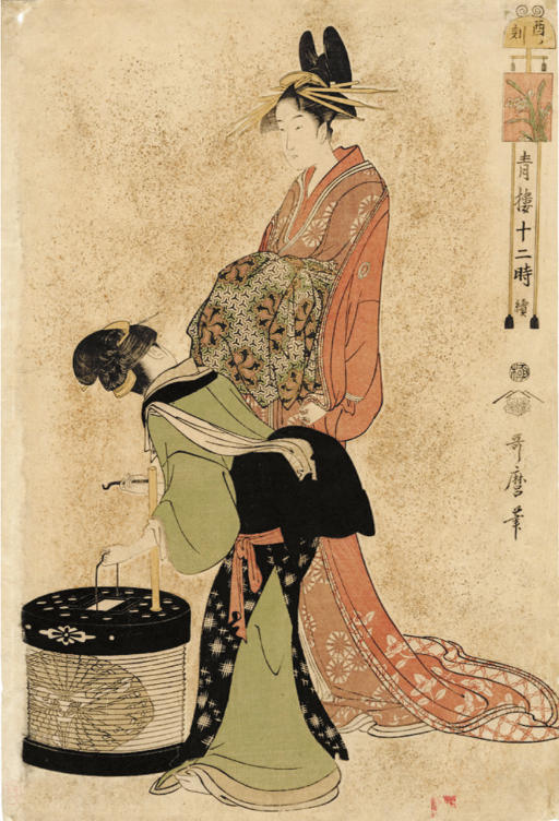 Utamaro Kitagawa — КИТАГАВА УТАМАРО (1754-1806)