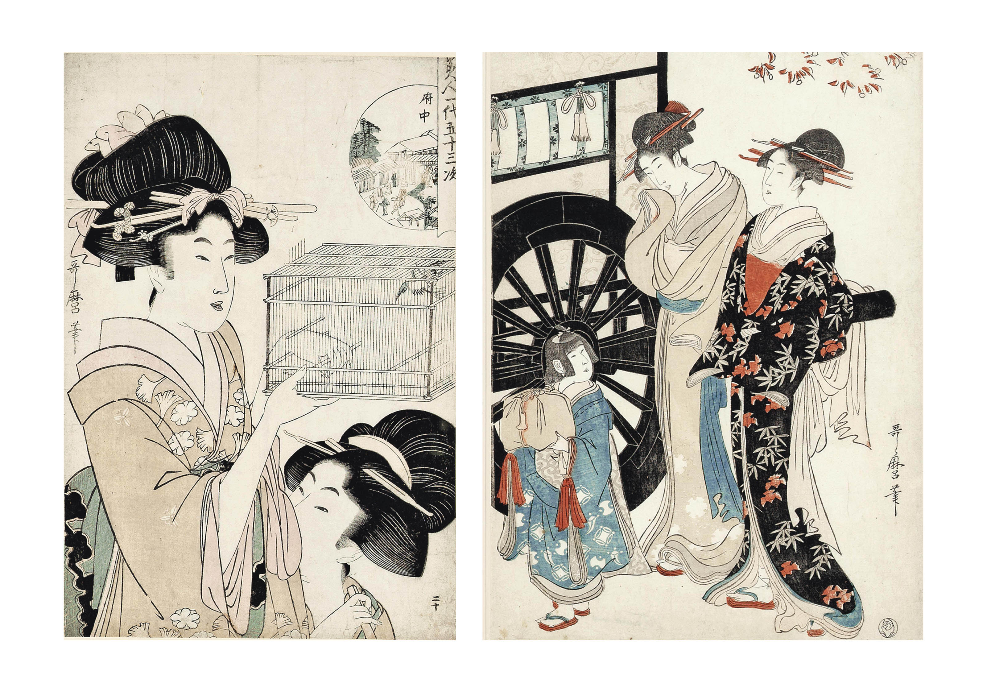 Utamaro Kitagawa — Китагава Утамаро (1754-1806)