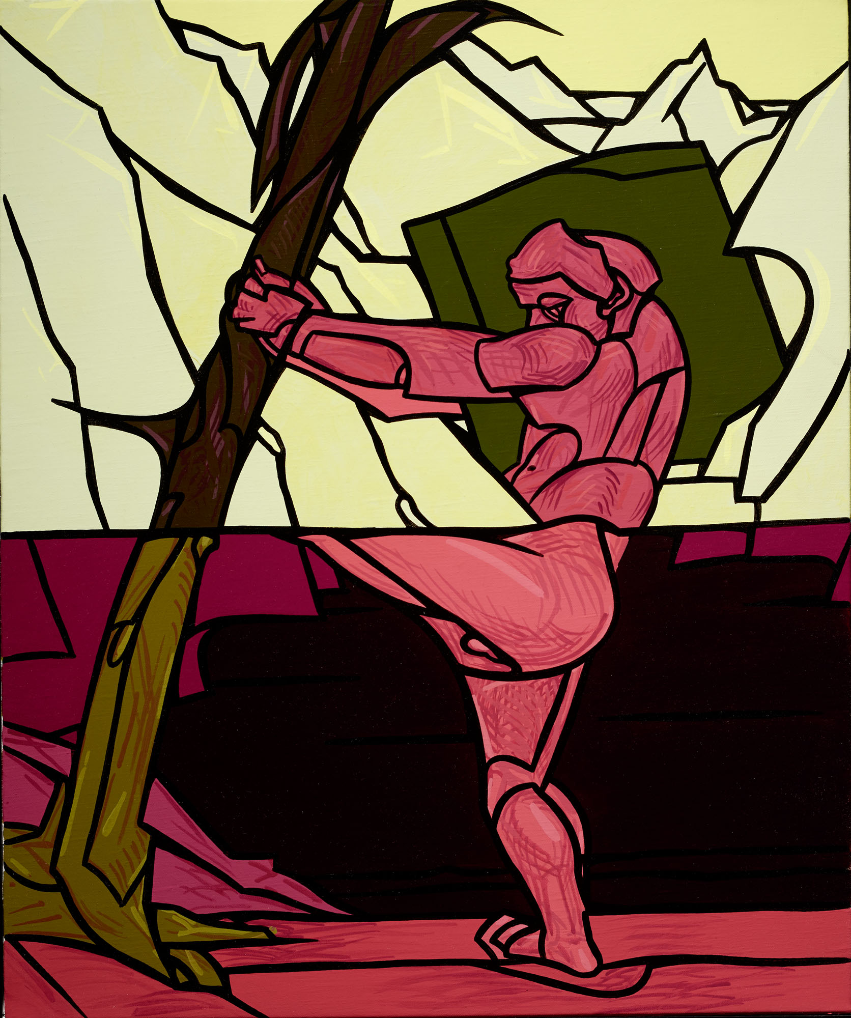 Valerio Adami — Пейзажик из Турции (Рикордо)