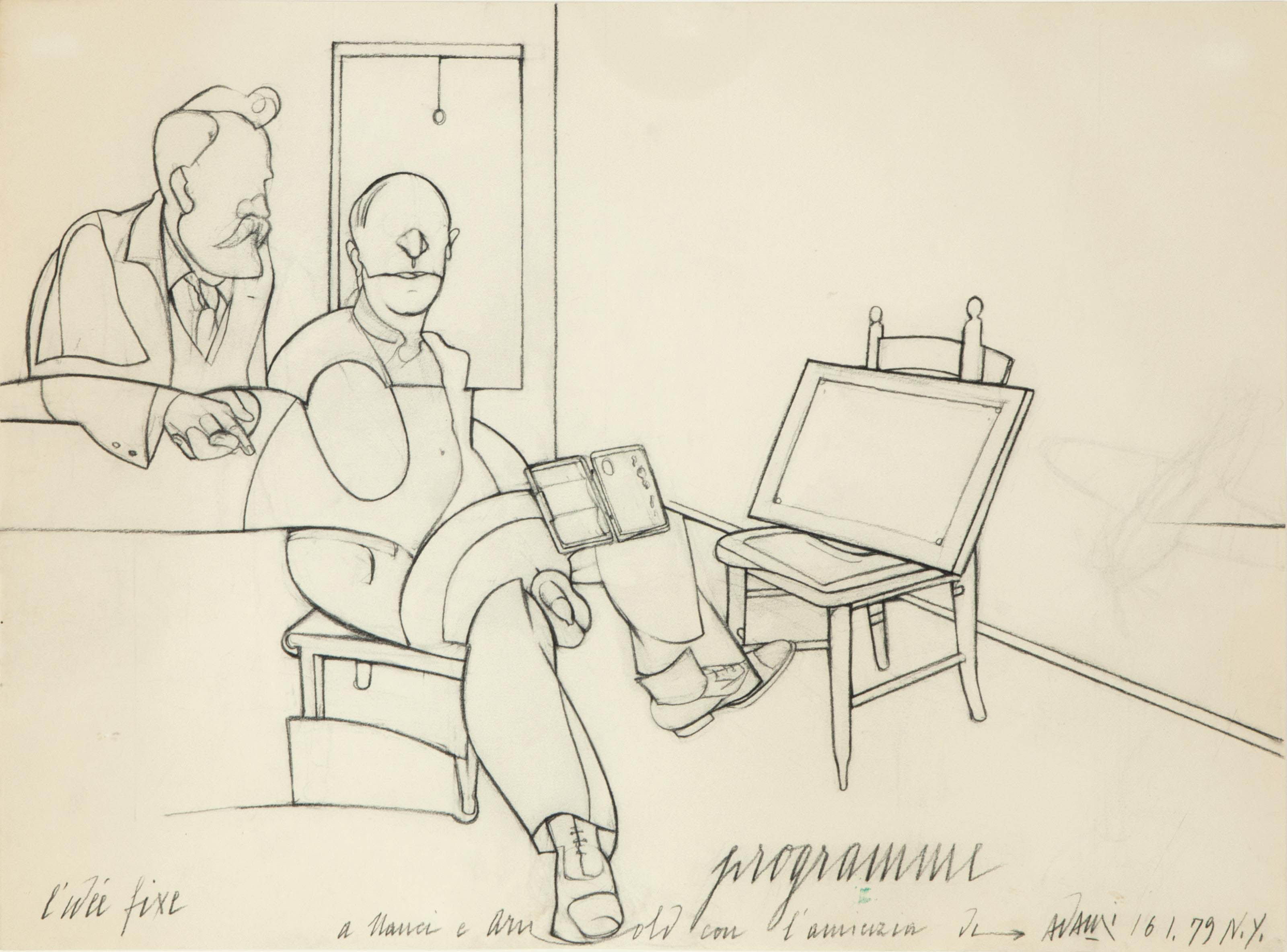 Valerio Adami — Жизнь зациклилась