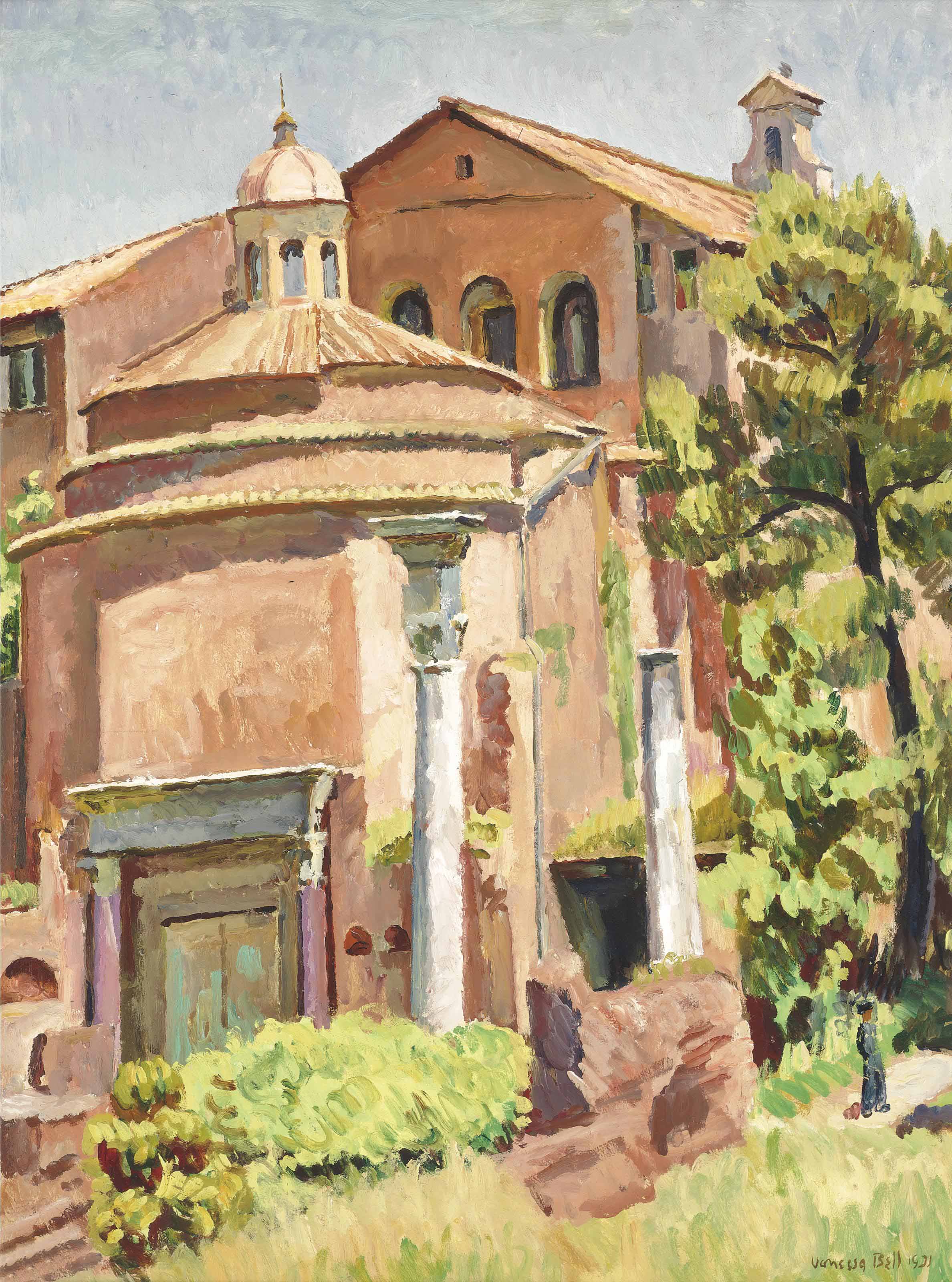 Vanessa Bell — Церковь в Риме