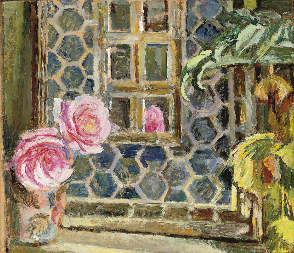 Vanessa Bell — Розы и плитка