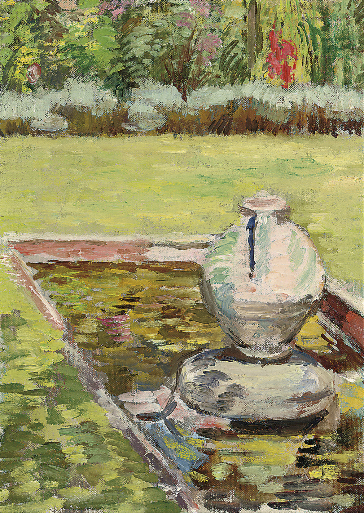 Vanessa Bell — Пруд с золотыми рыбками, Чарльстон