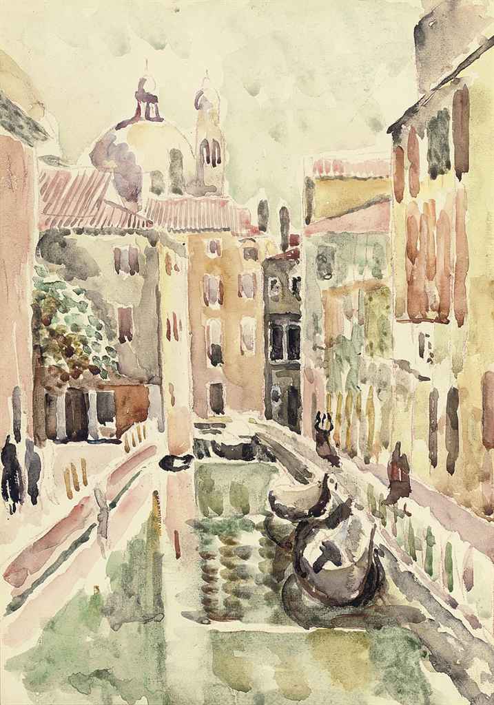 Vanessa Bell — Канал, Венеция