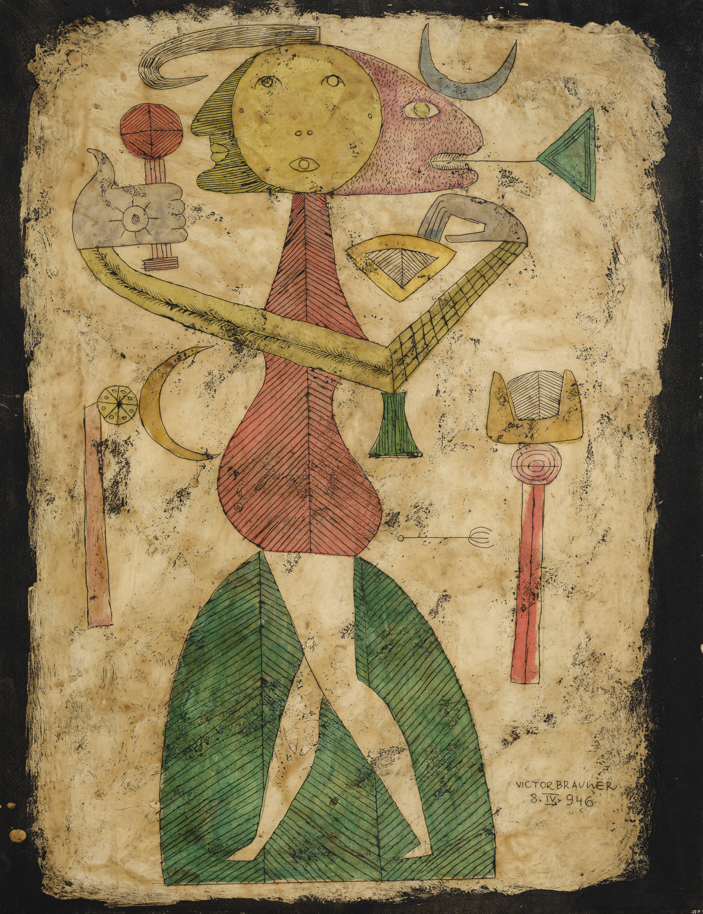 Victor Brauner — Поэт-убийца, изображение 1