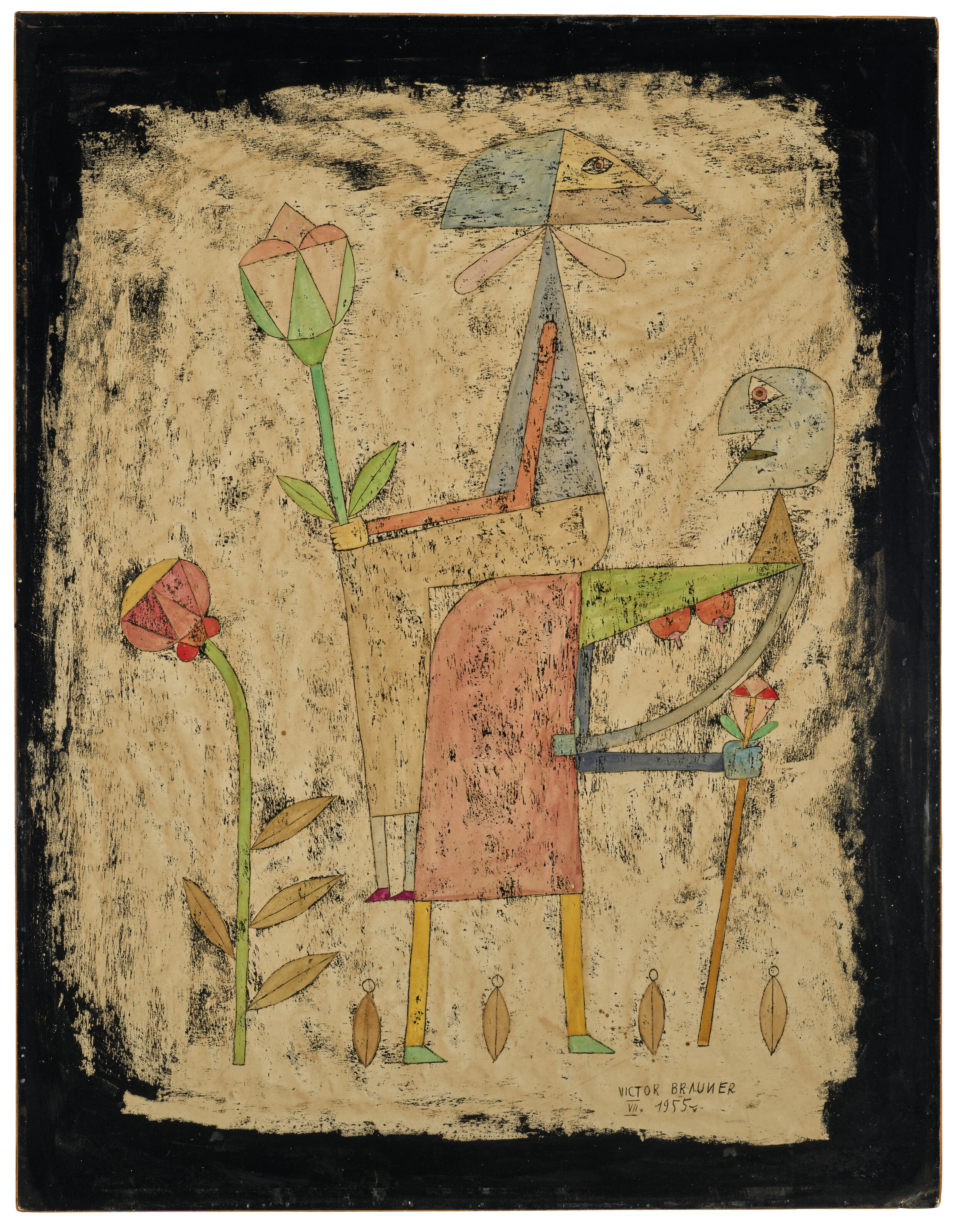 Victor Brauner — Любовь в саду, изображение 2