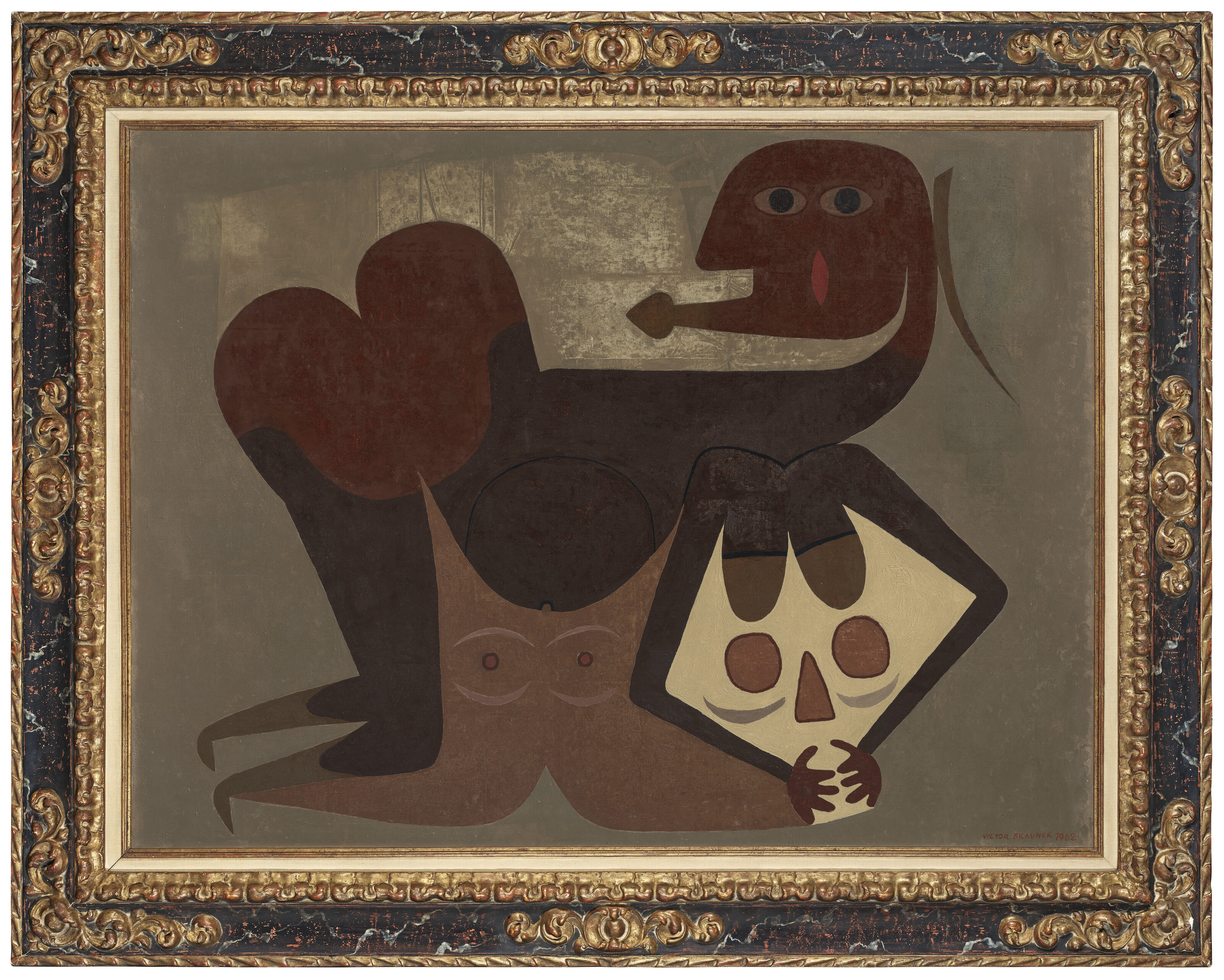 Victor Brauner — Присутствие людей наедине, изображение 2