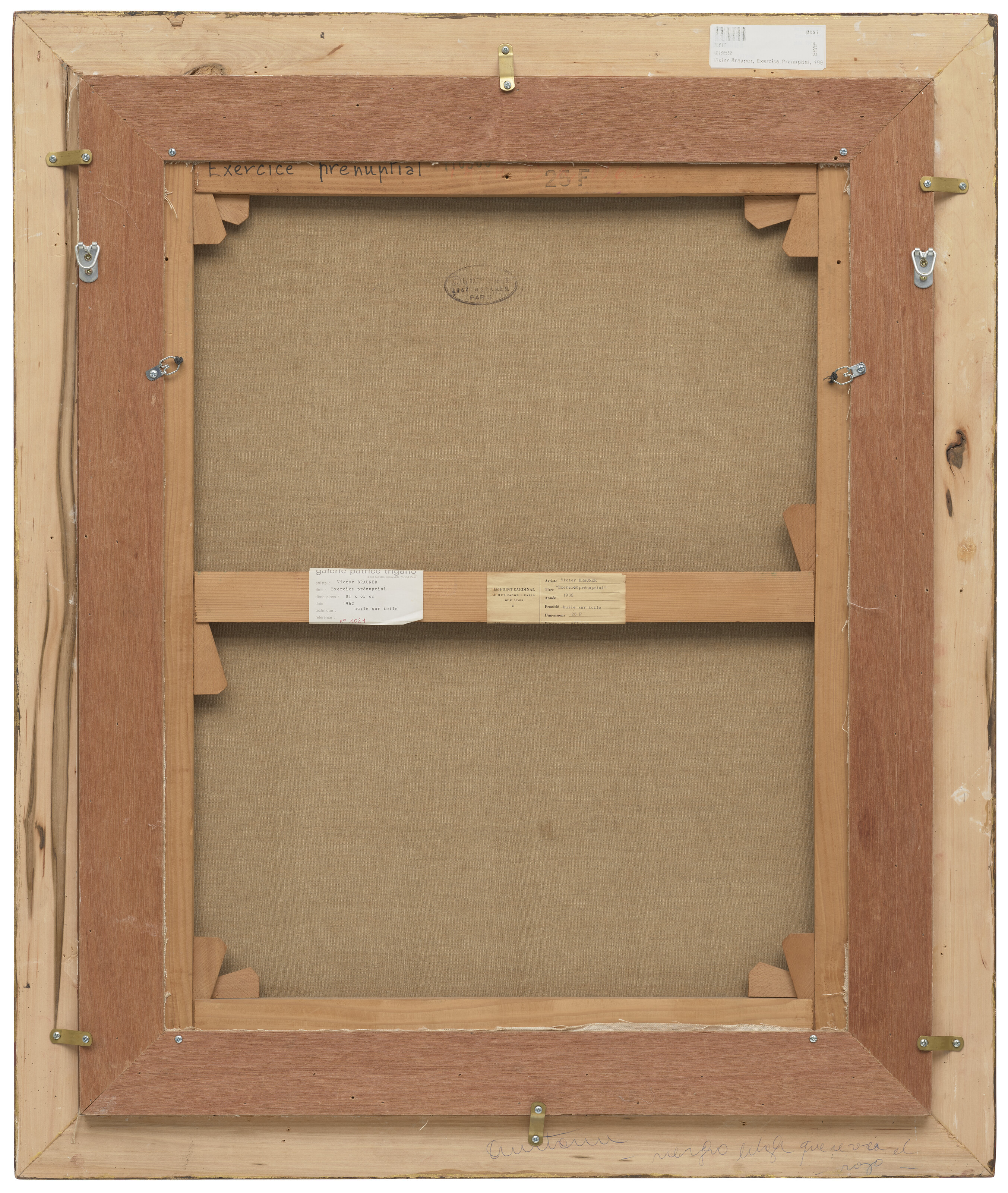 Victor Brauner — Предварительное упражнение, изображение 4