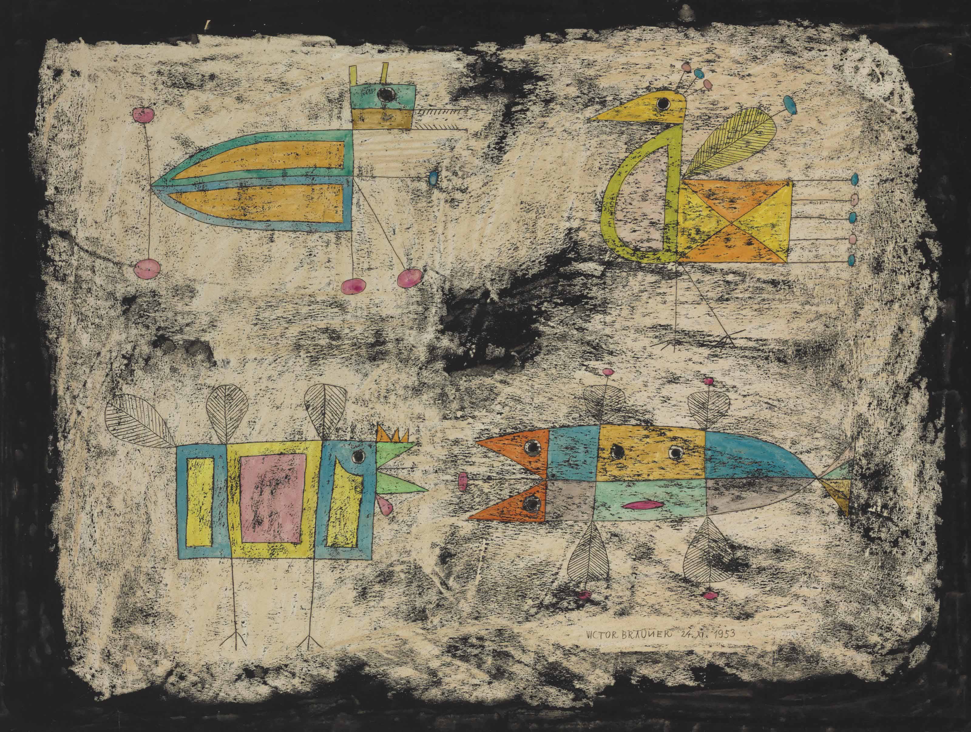Victor Brauner — Состав (без титра)