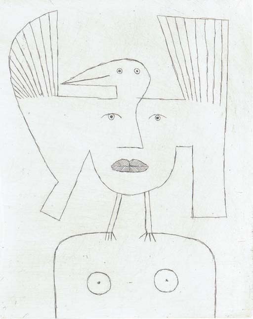 Victor Brauner — Ален Жуффруа, "Шина на Арке", Галерея Шварца, Милан, 1962