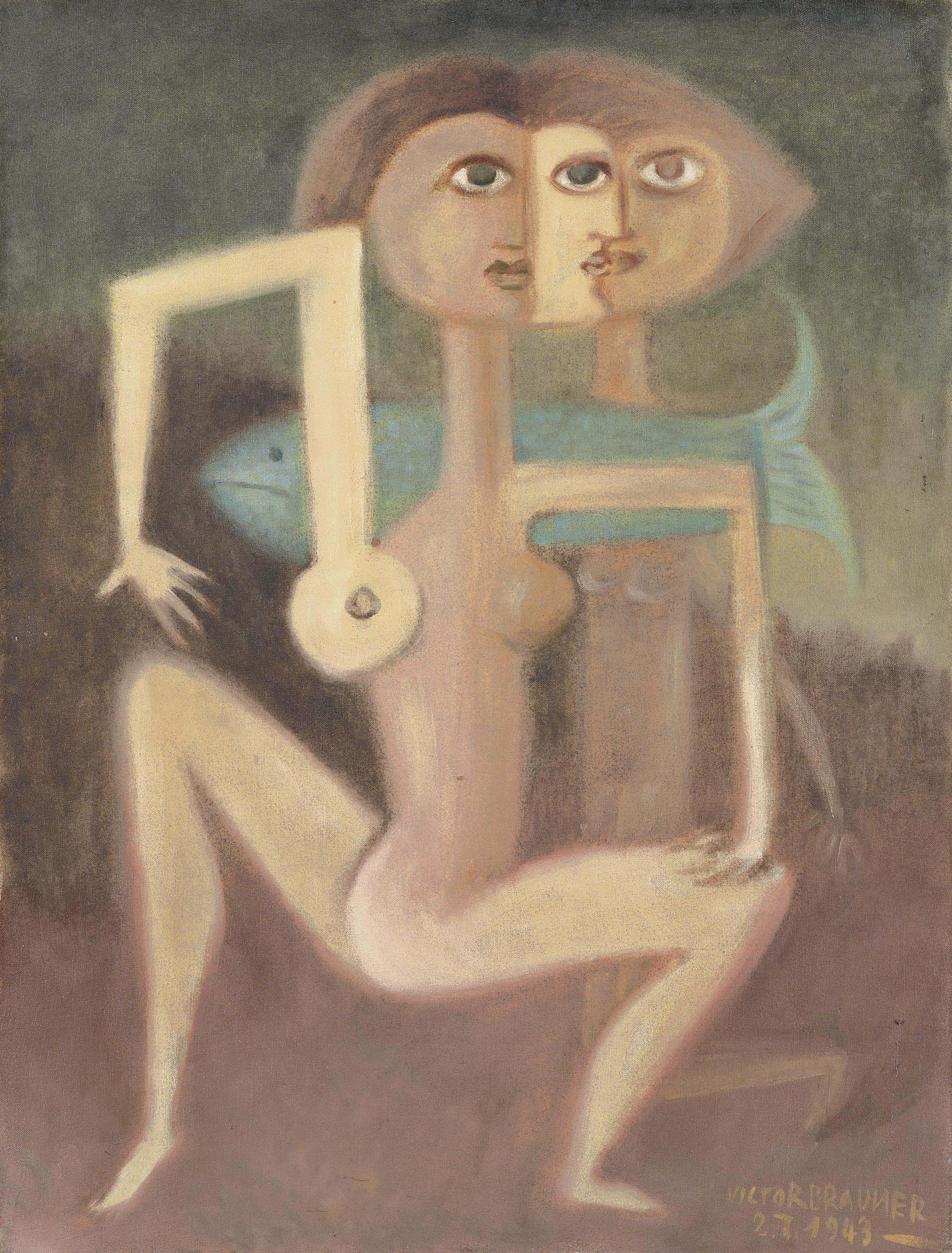 Victor Brauner — Пламя демократии