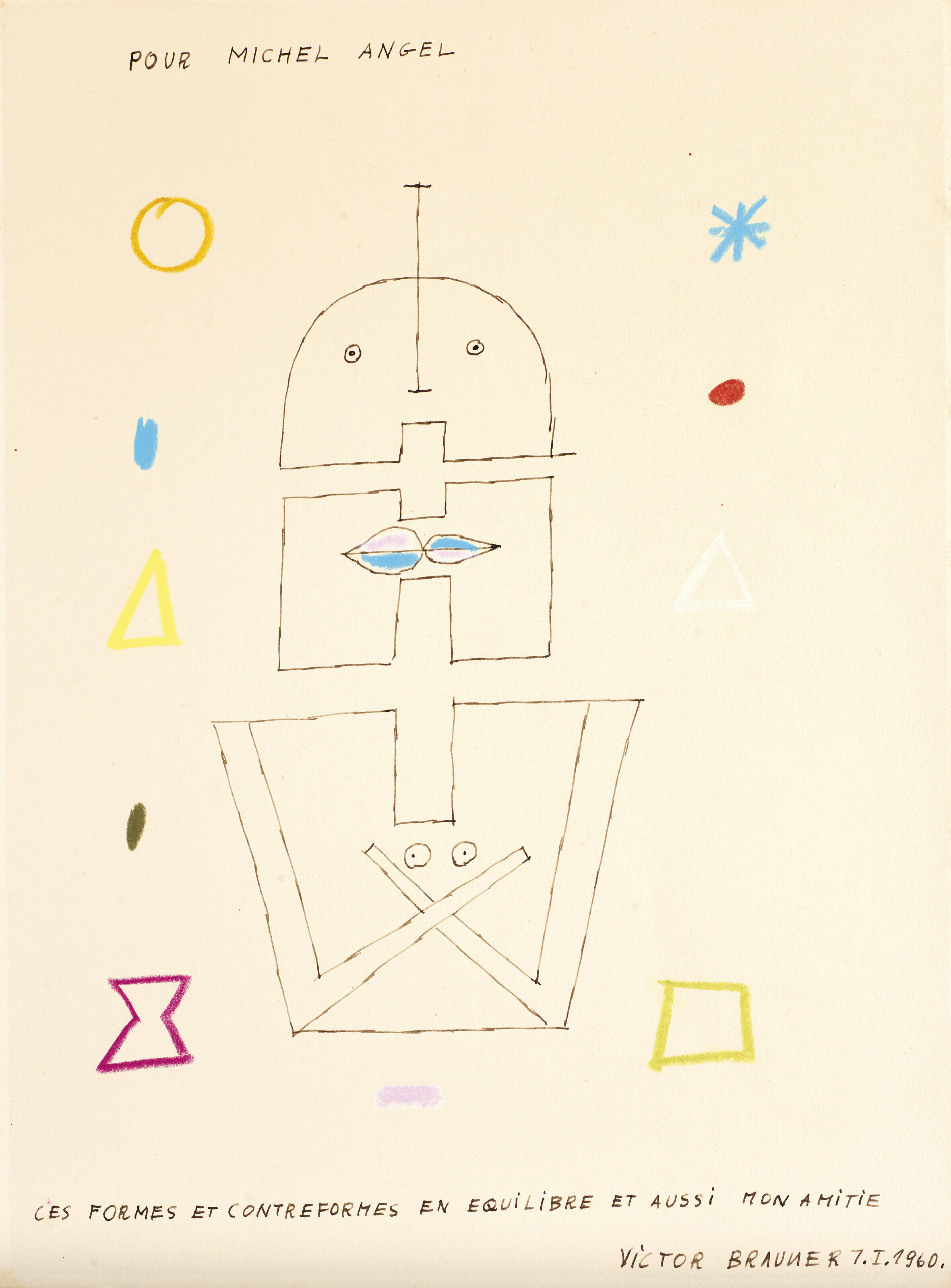 Victor Brauner — Формы и противоречия в равновесии