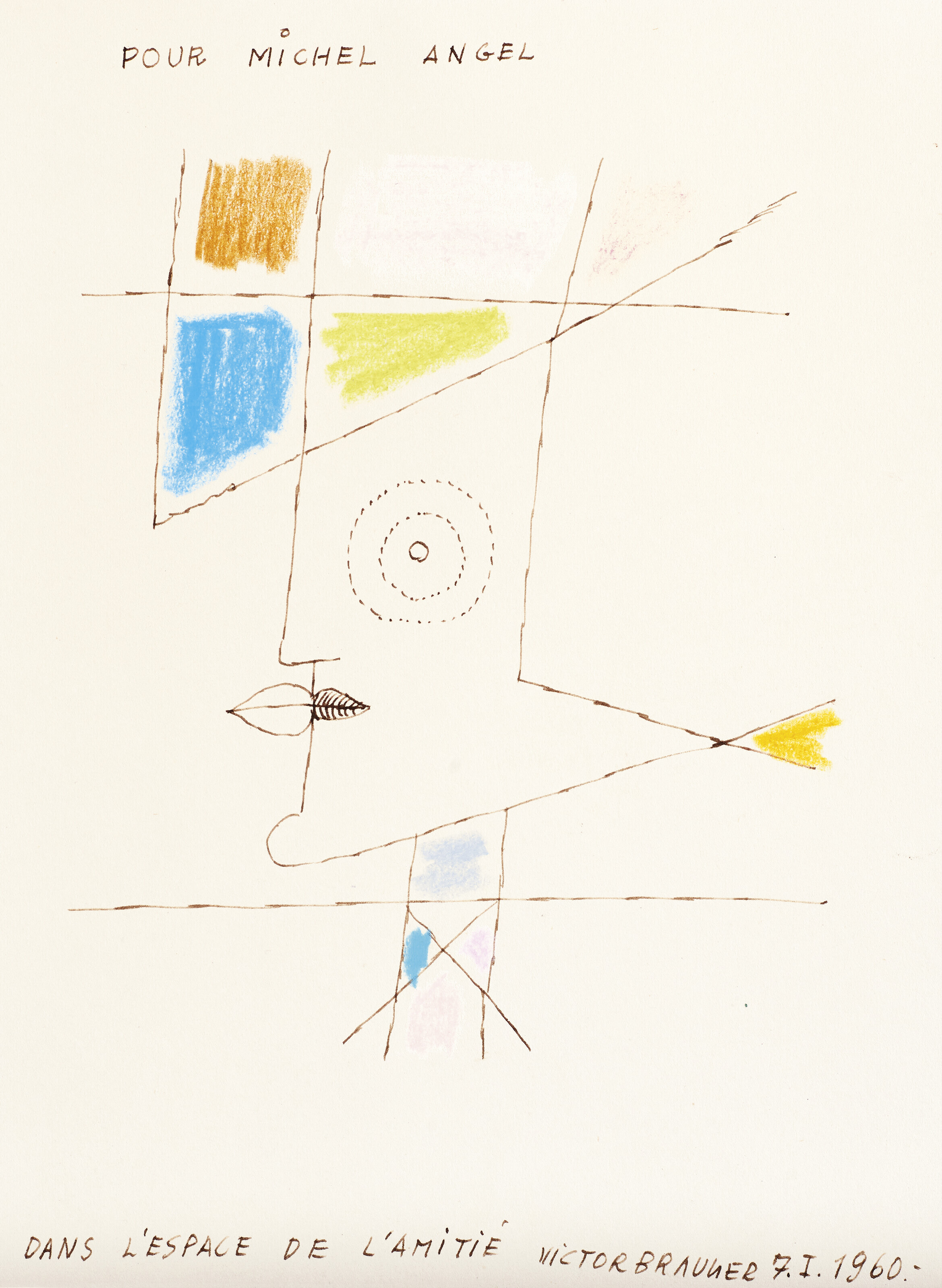 Victor Brauner — Танец на пространстве любви