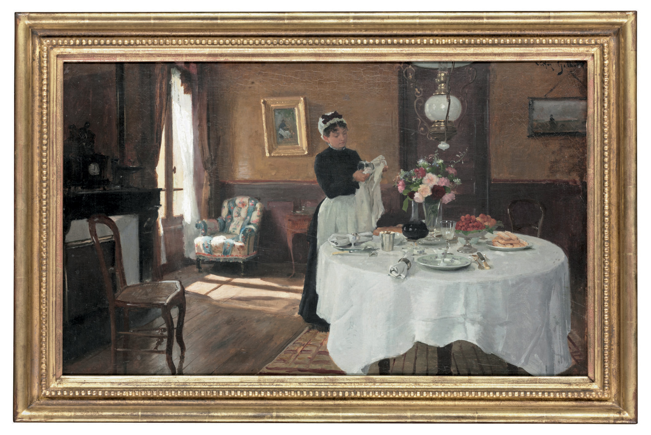 Victor Gabriel Gilbert — Накрывать на стол