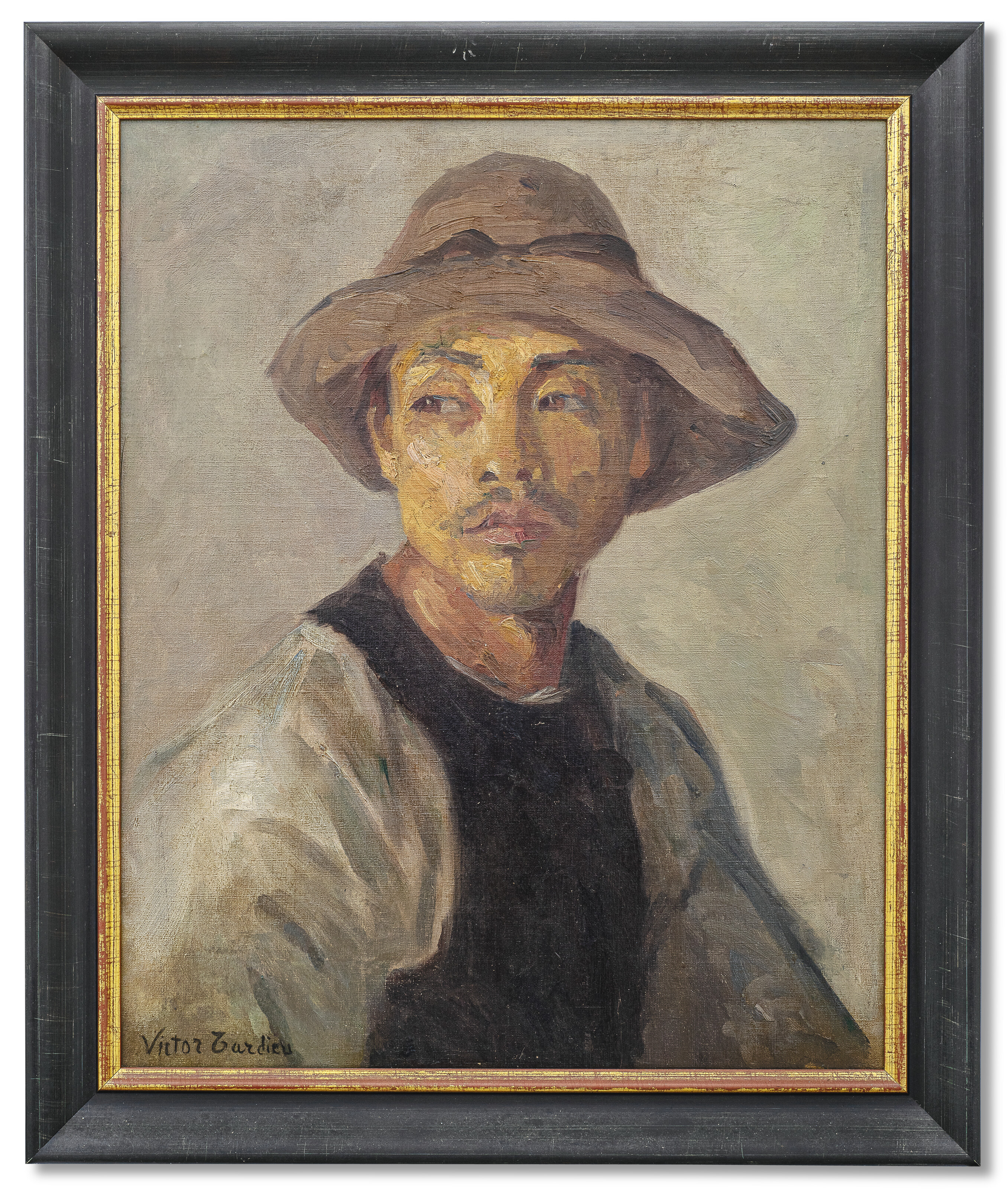 Victor Man — Portrait d'homme (Мужской портрет), изображение 2