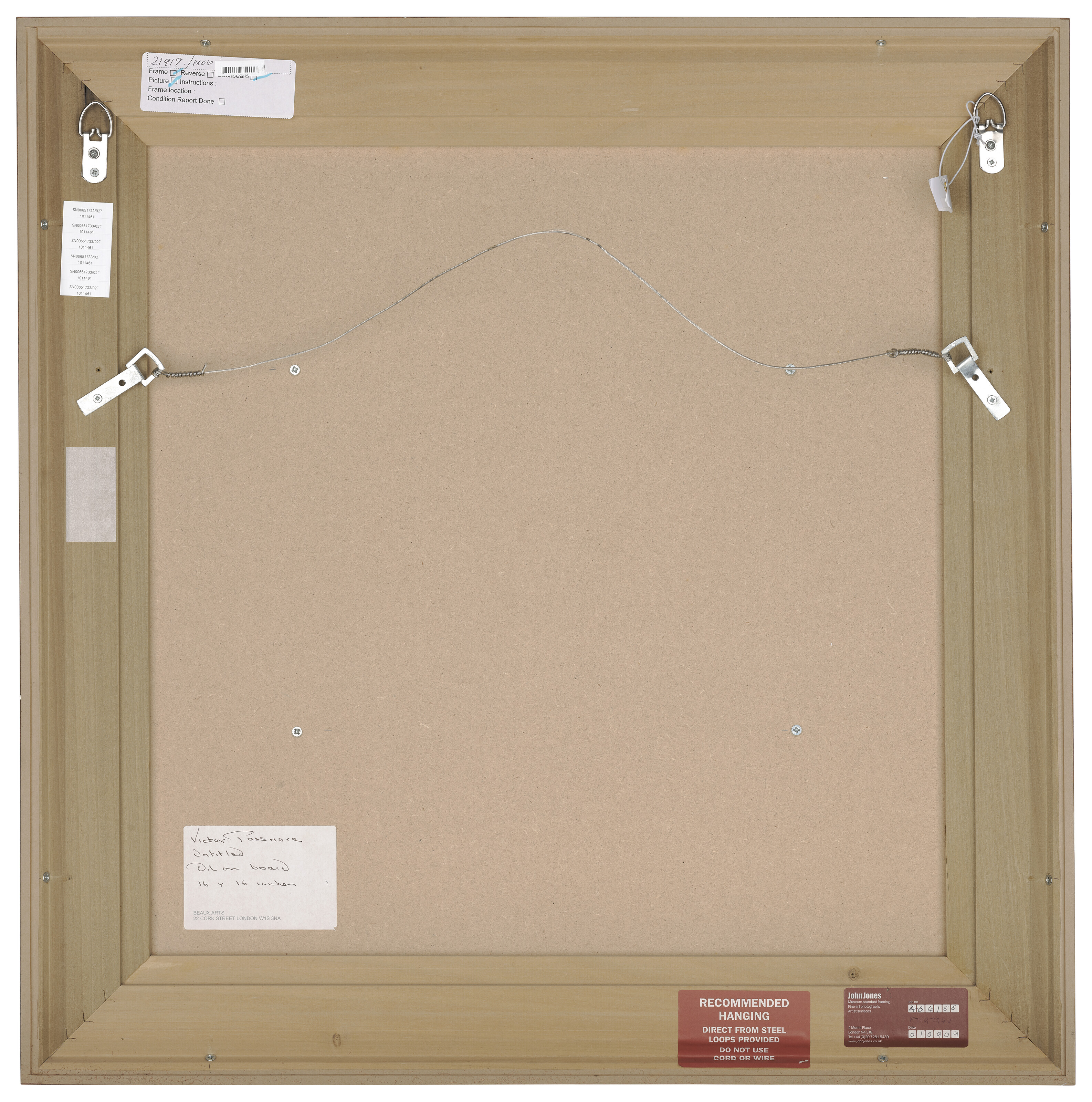 Victor Pasmore — Без названия (синее движение), изображение 2