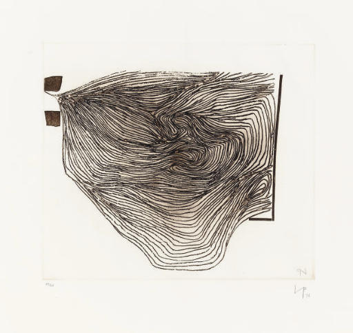 Victor Pasmore — Варианты точек соприкосновения № 9 (см. Графики Боунесса и Ламбертини: кат. 11)