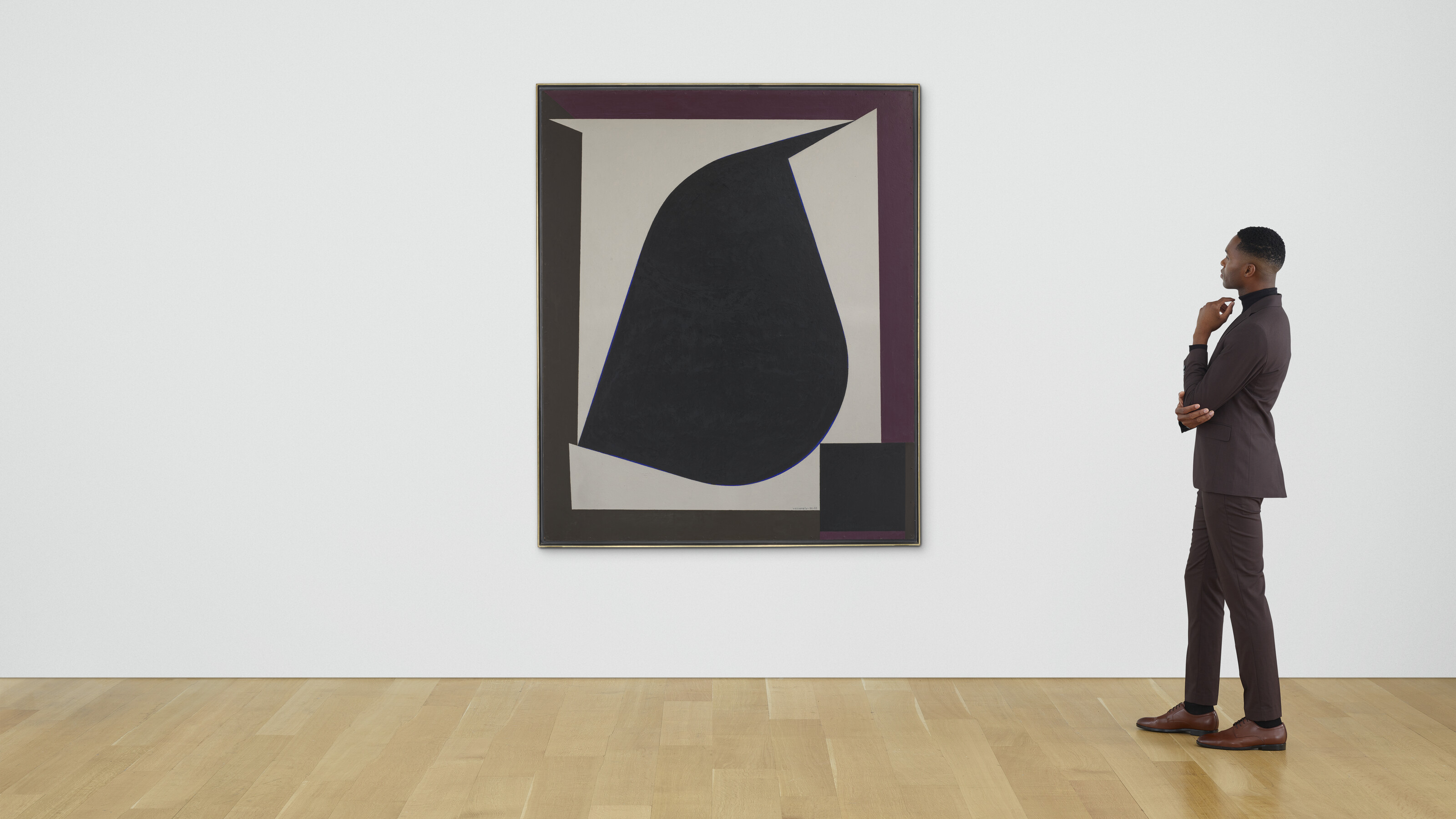 Victor Vasarely — Абстрактная композиция (Abstract Composition Abstraite), изображение 2