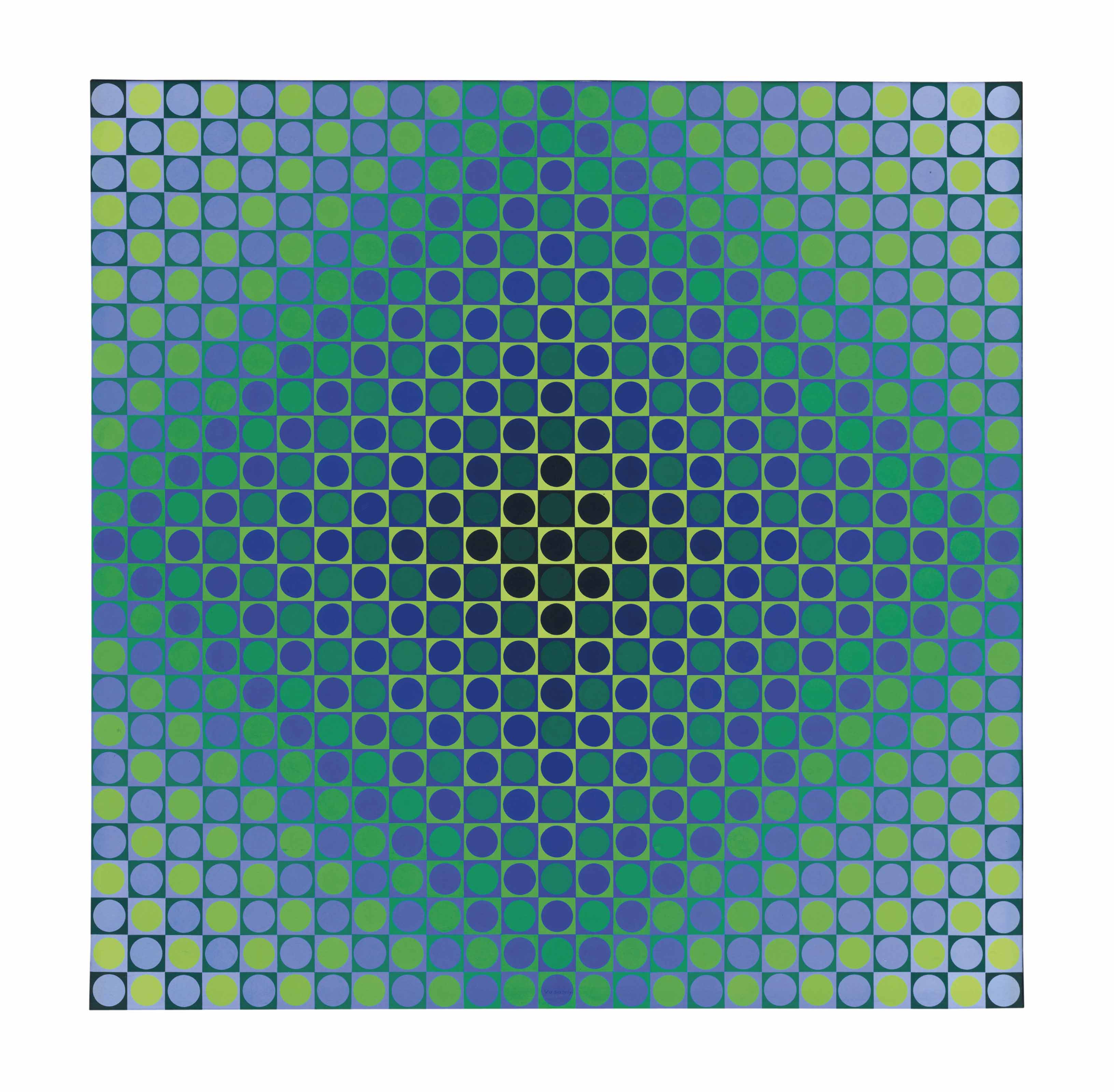 Victor Vasarely — Боглар (C-2)