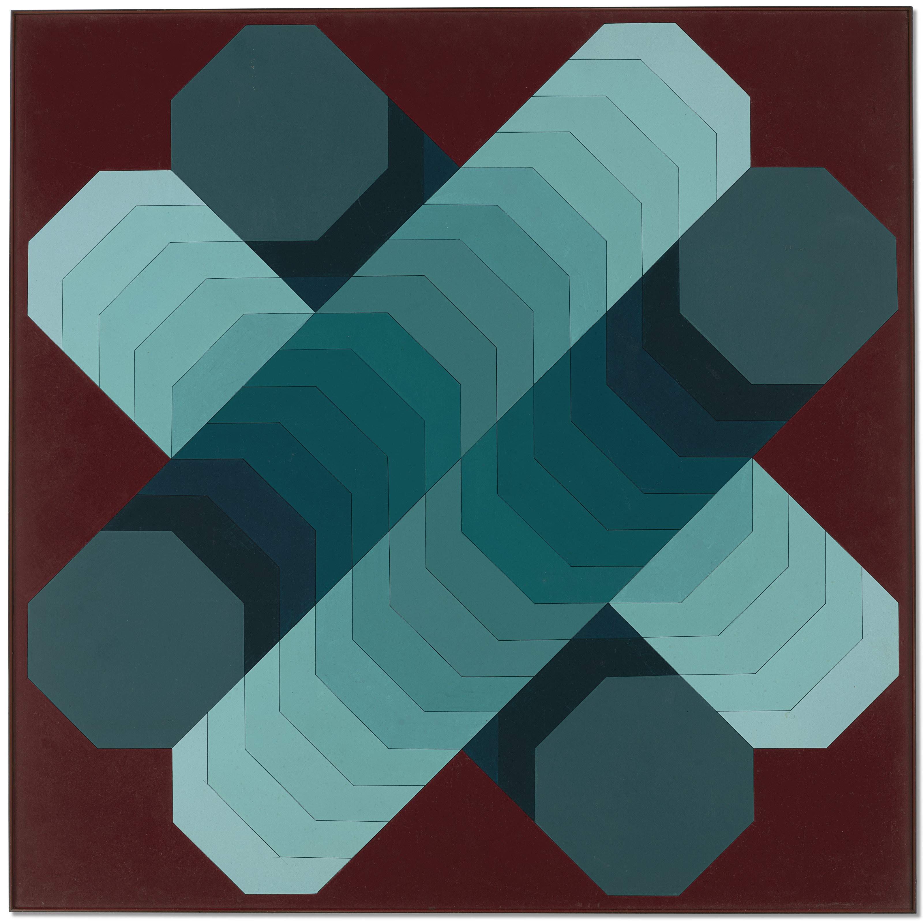 Victor Vasarely — Октябрьский день, изображение 2