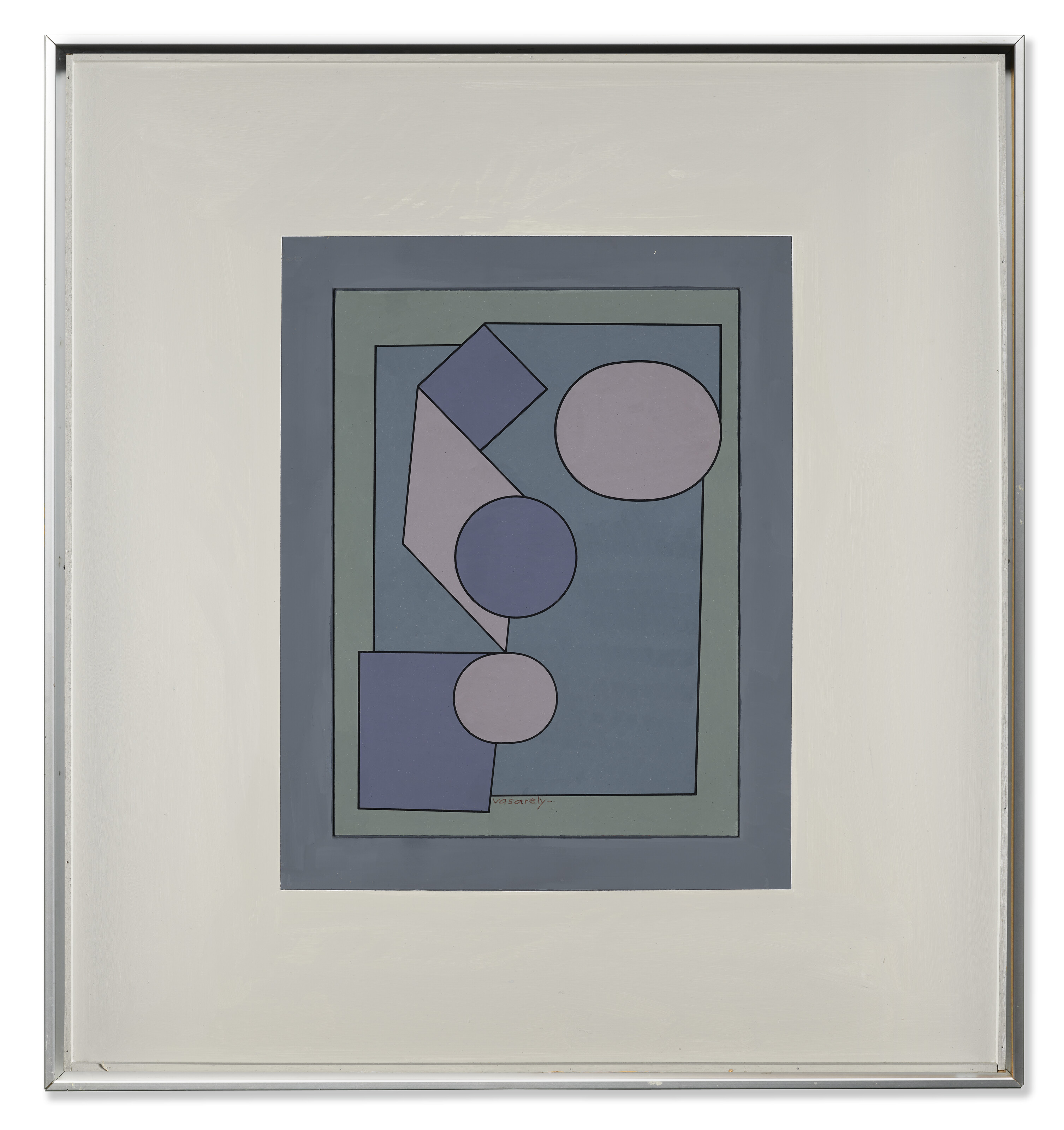 Victor Vasarely — Байкал II, изображение 2
