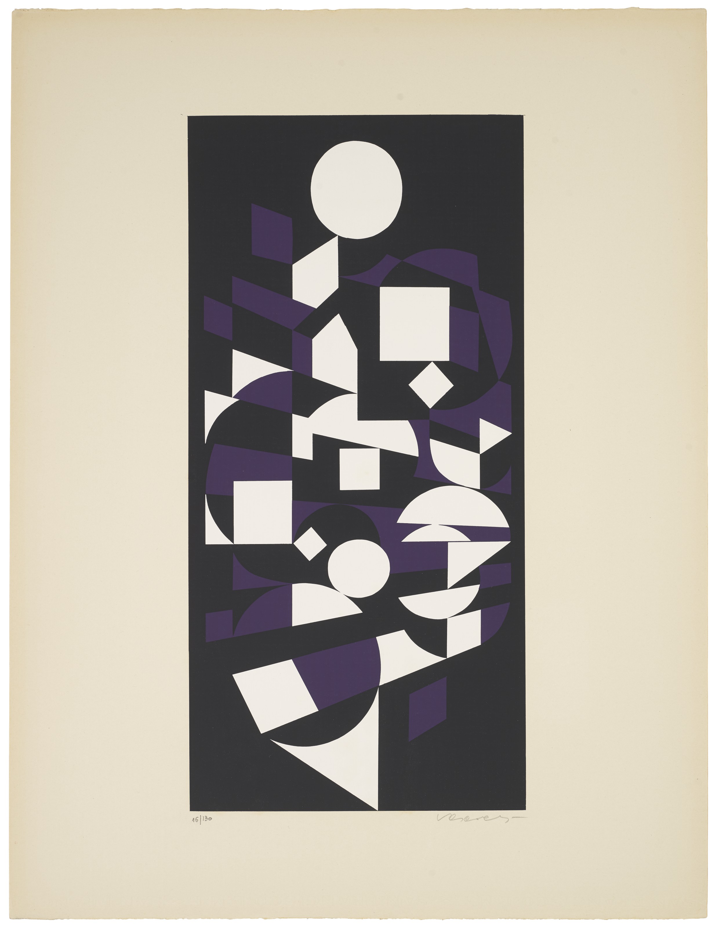 Victor Vasarely — Гильермо Мозес, Венесуэла, издание Дениз Рене, Париж, 1956, изображение 11