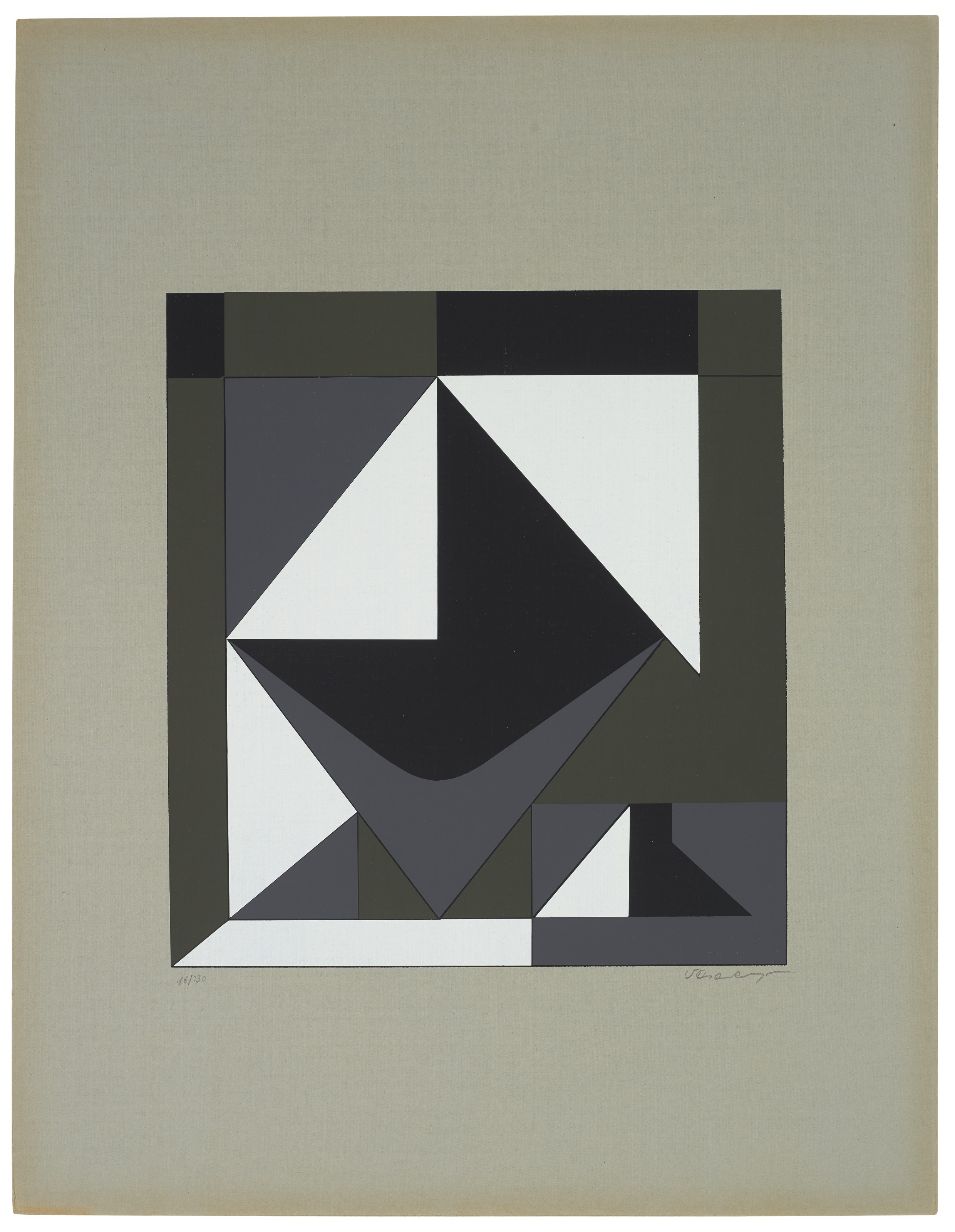 Victor Vasarely — Гильермо Мозес, Венесуэла, издание Дениз Рене, Париж, 1956, изображение 12