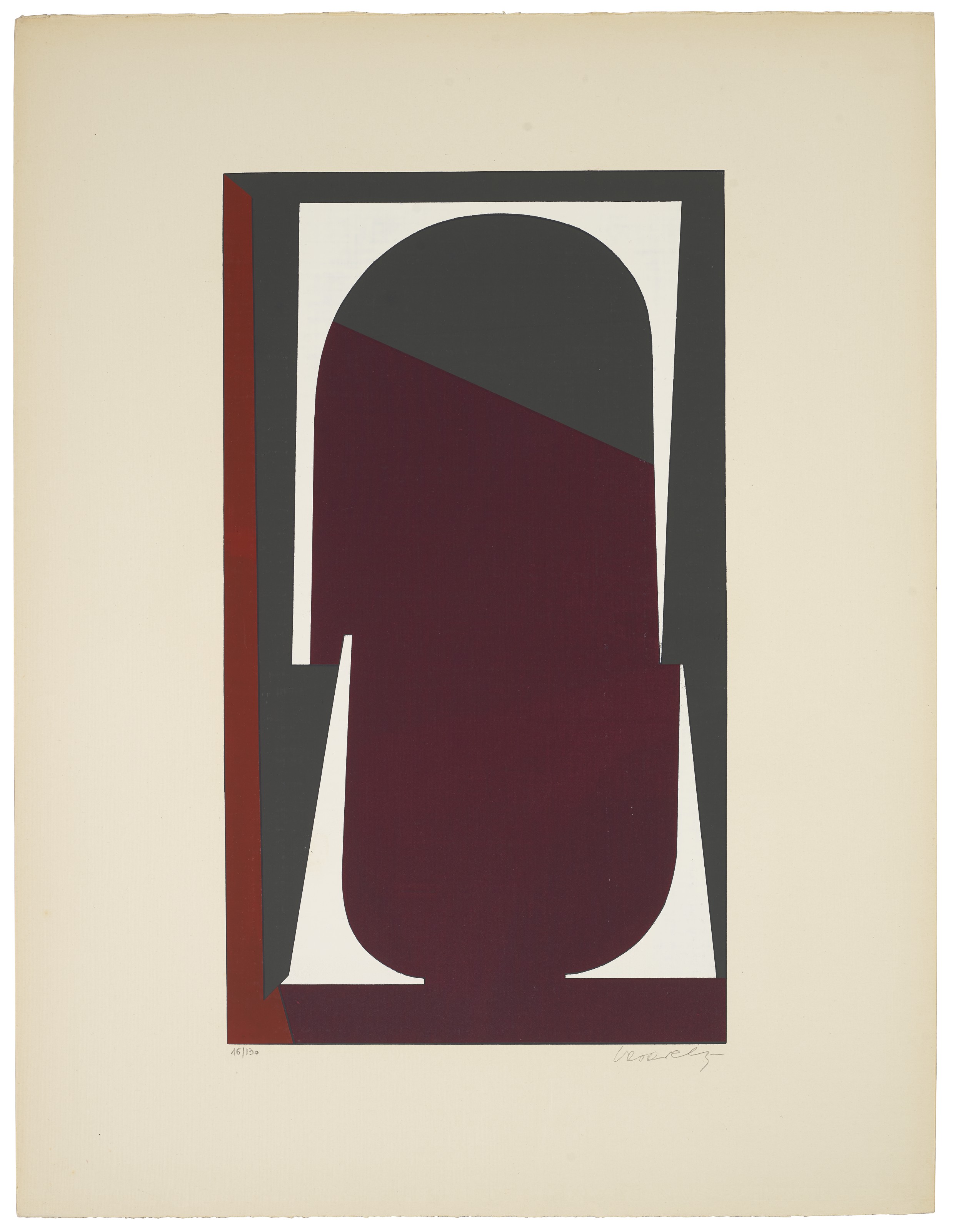 Victor Vasarely — Гильермо Мозес, Венесуэла, издание Дениз Рене, Париж, 1956, изображение 4