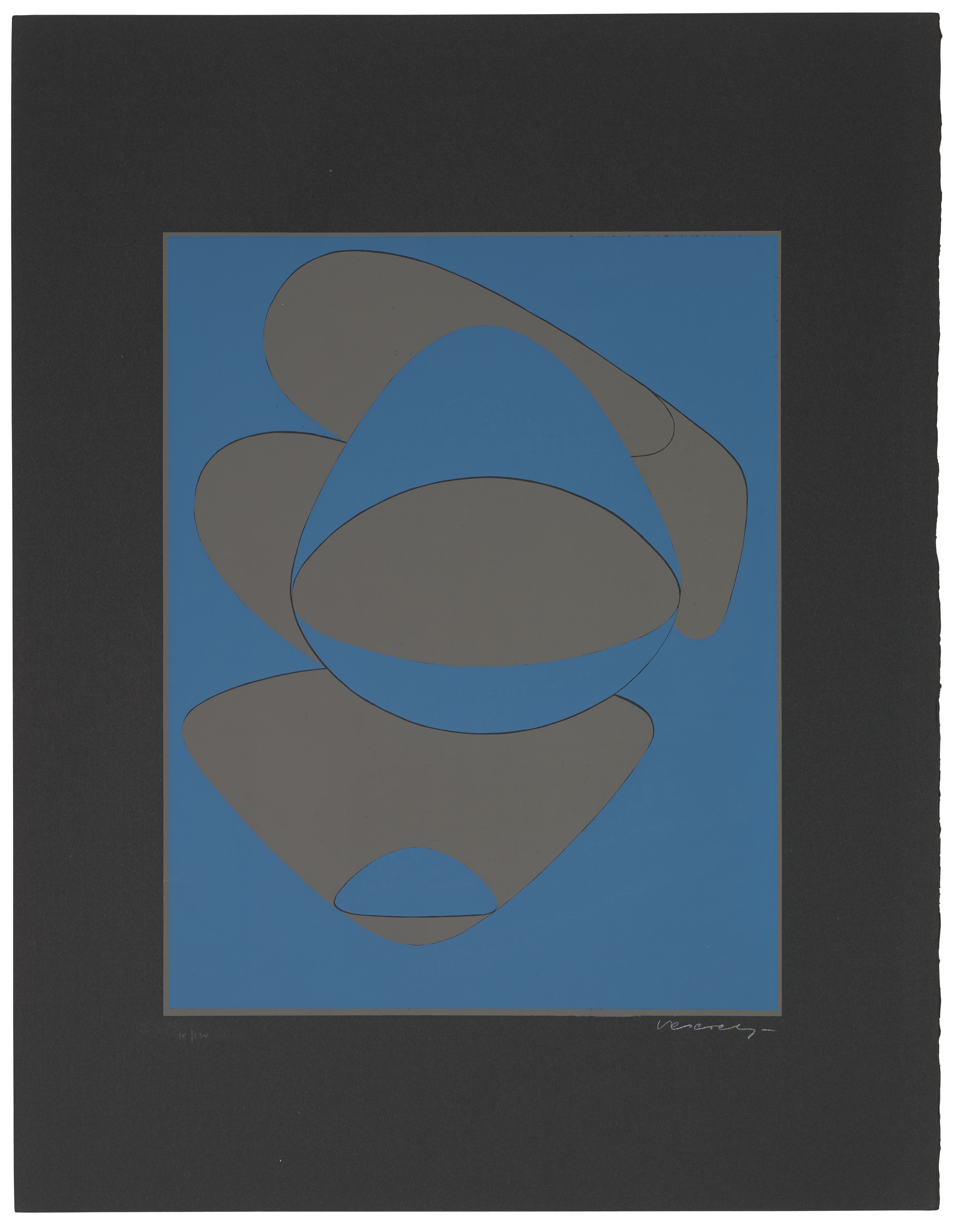Victor Vasarely — Гильермо Мозес, Венесуэла, издание Дениз Рене, Париж, 1956, изображение 5