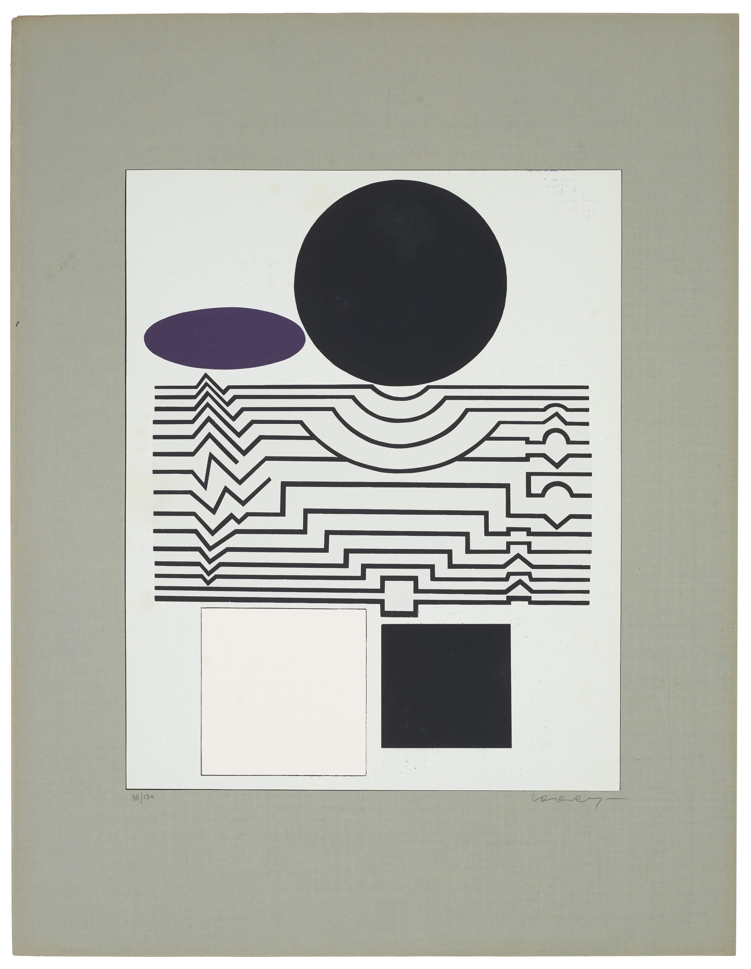 Victor Vasarely — Гильермо Мозес, Венесуэла, издание Дениз Рене, Париж, 1956, изображение 6
