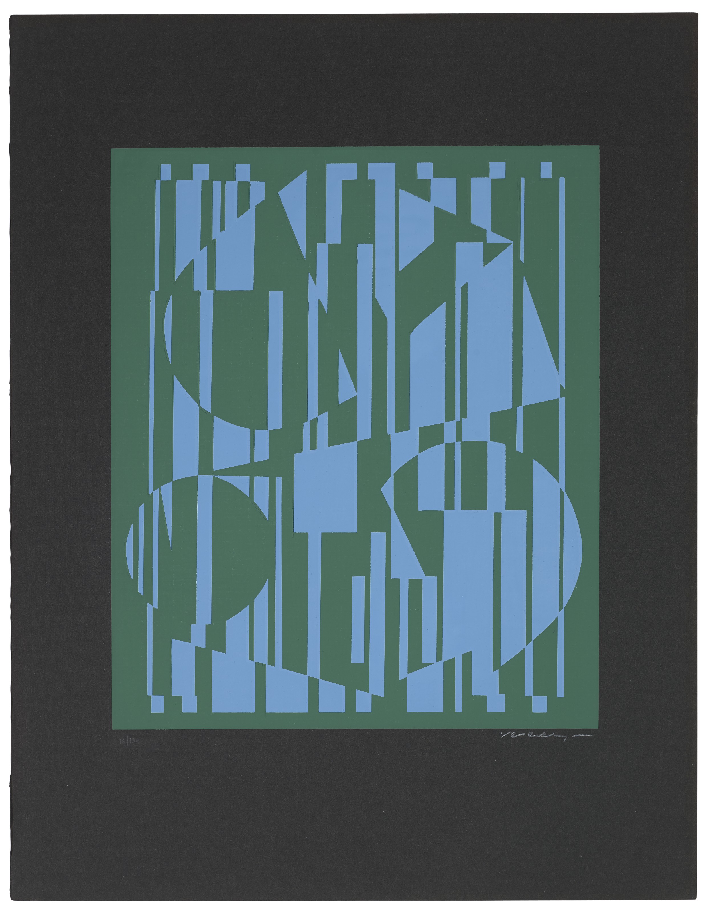 Victor Vasarely — Гильермо Мозес, Венесуэла, издание Дениз Рене, Париж, 1956, изображение 7